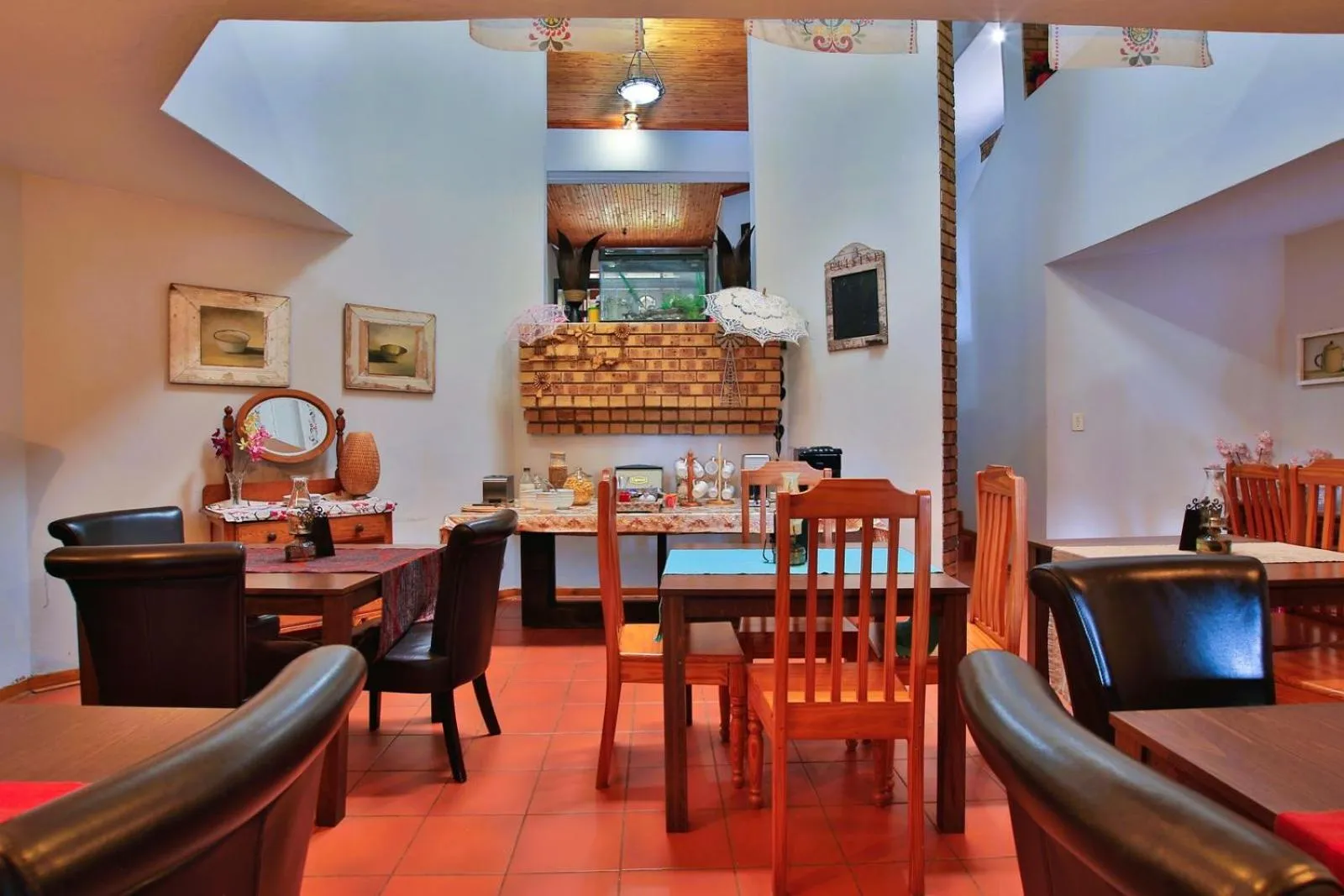 Dining area in Mereke Manor