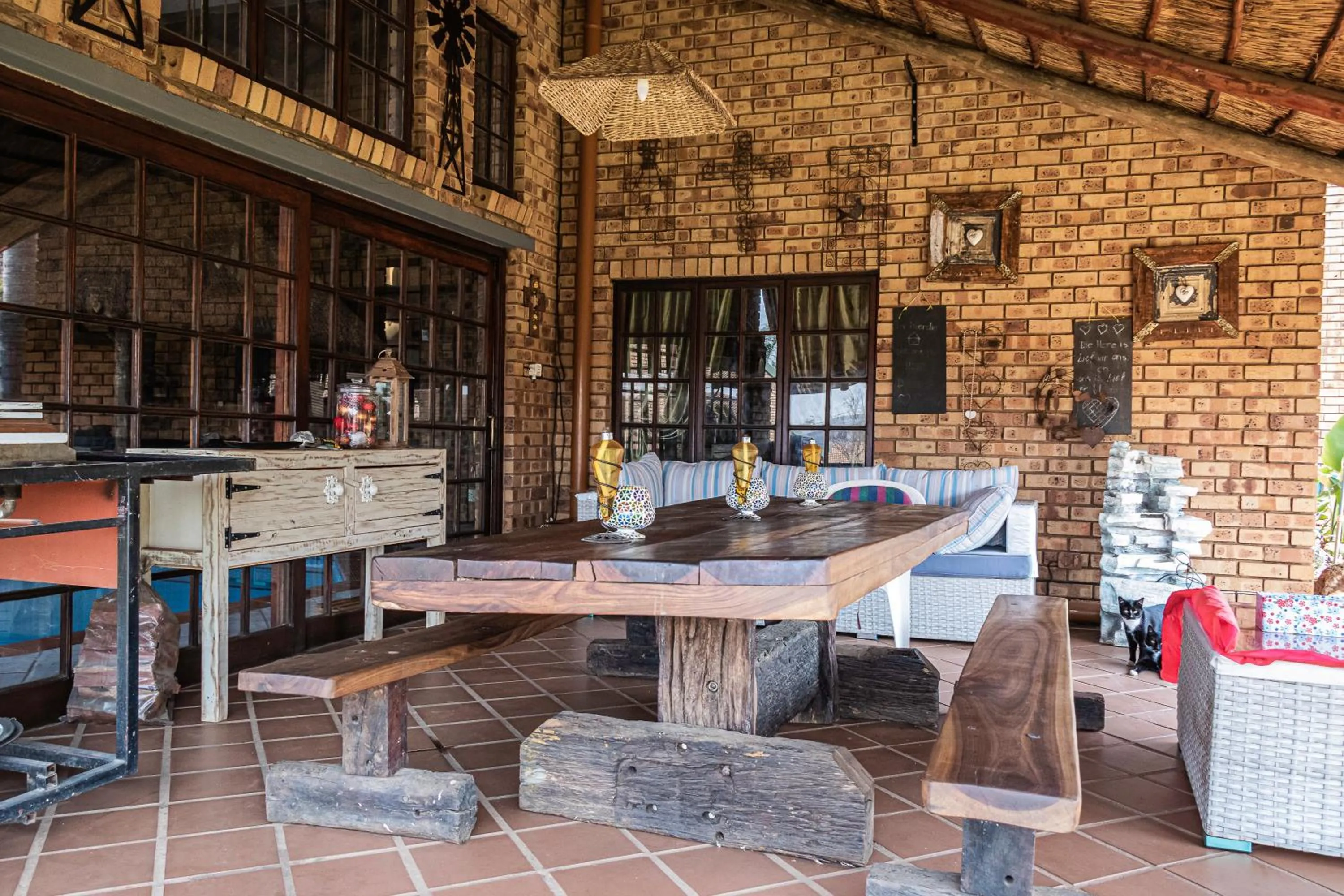 Patio in Mereke Manor