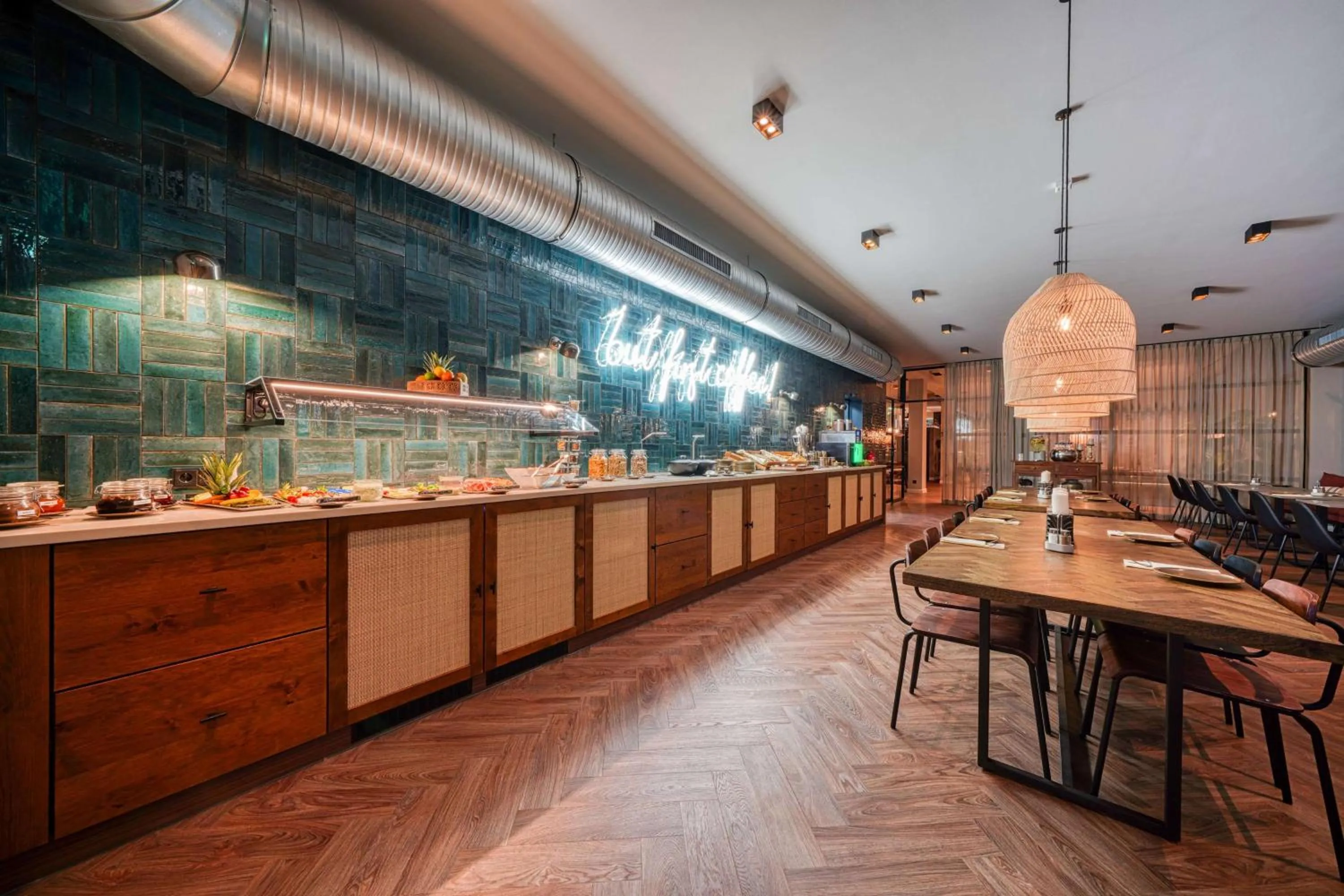 Restaurant/places to eat in Vienna House Easy by Wyndham Bonn City