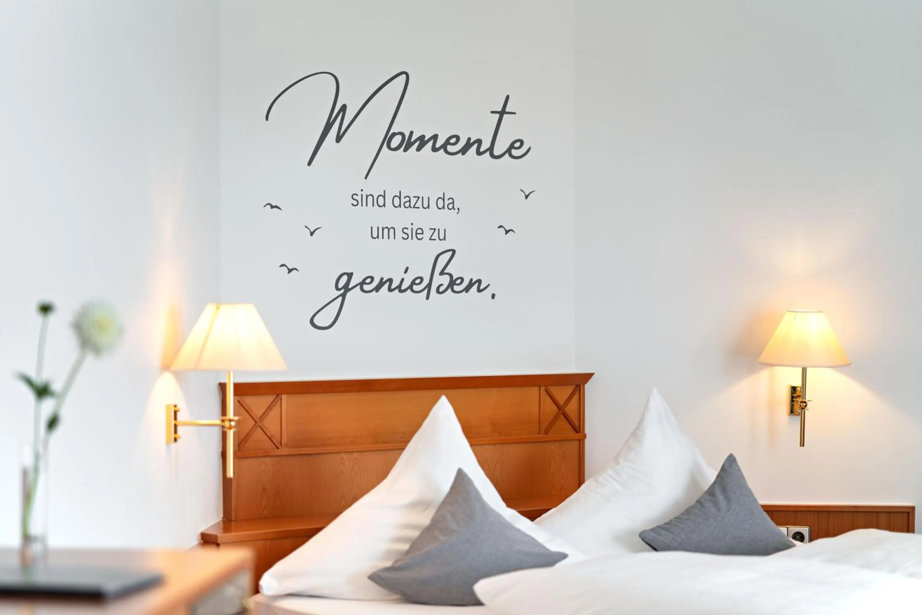 Photo of the whole room, Bed in Möhringers Schwarzwald Hotel