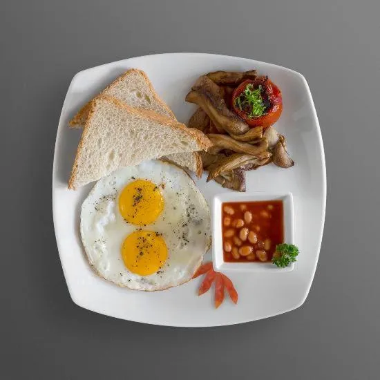 Breakfast in KINGS GATE Airport TRANSIT HOTEL