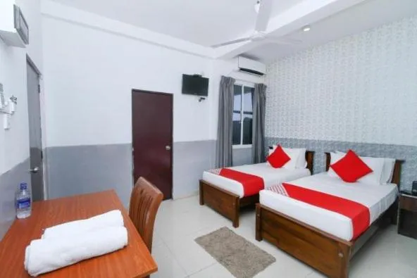 Bed in KINGS GATE Airport TRANSIT HOTEL