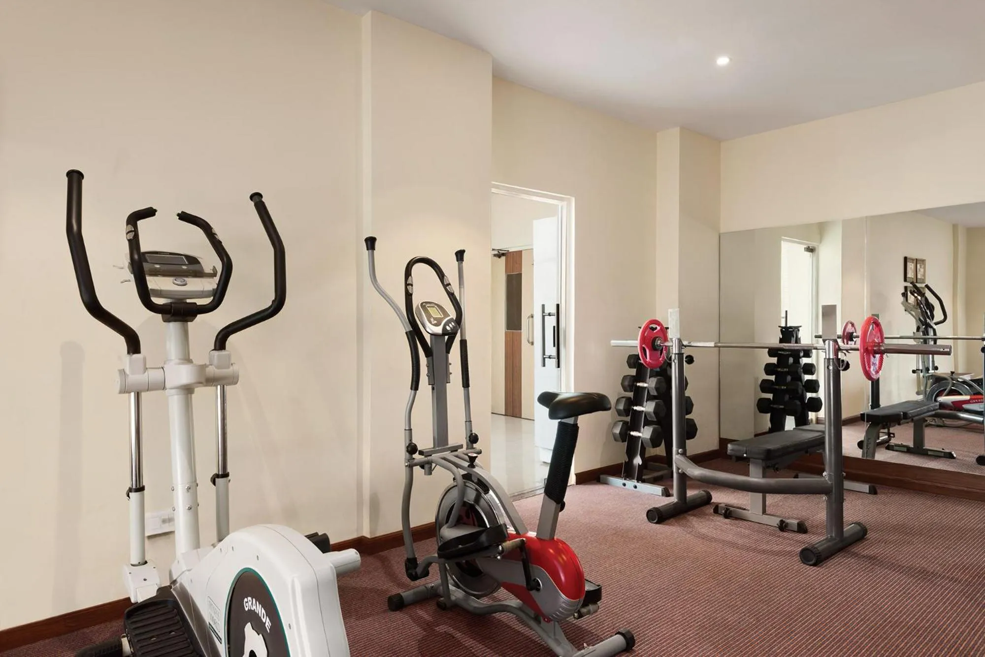 Fitness centre/facilities in Ramada Neemrana