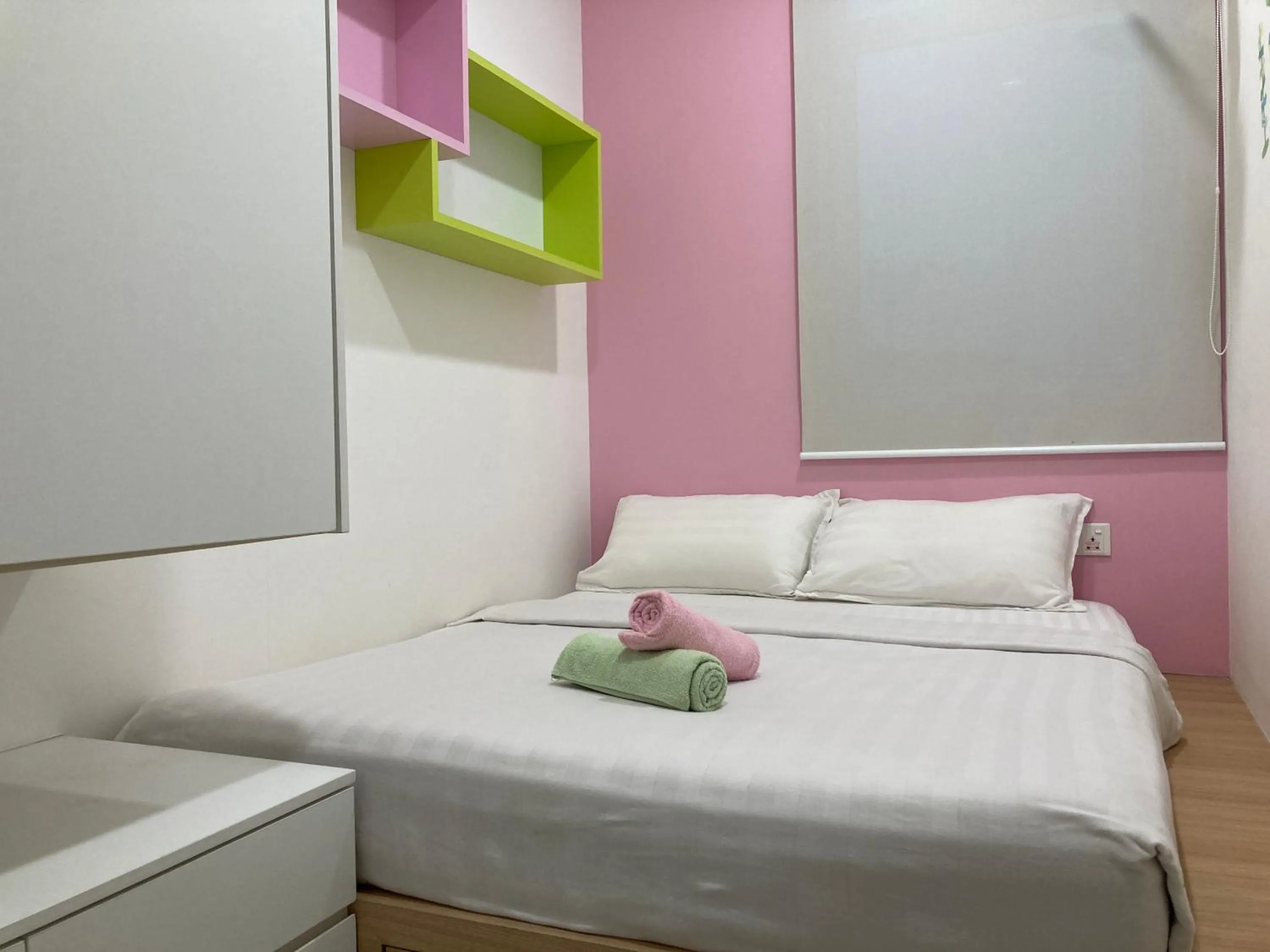 Bed in Straits Garden Suite Jelutong Georgetown