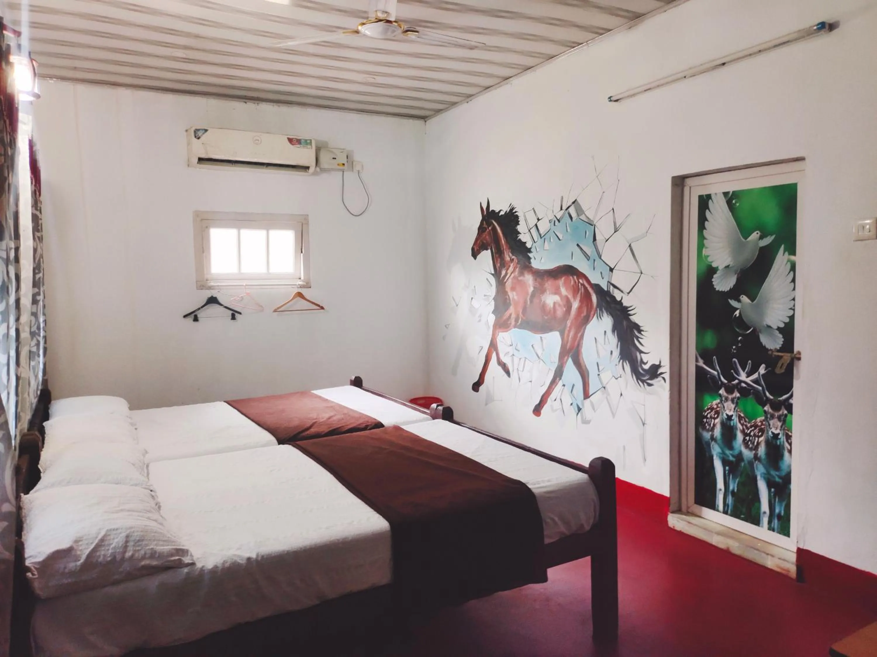 Bed in Achayans Homestay Mararikulam