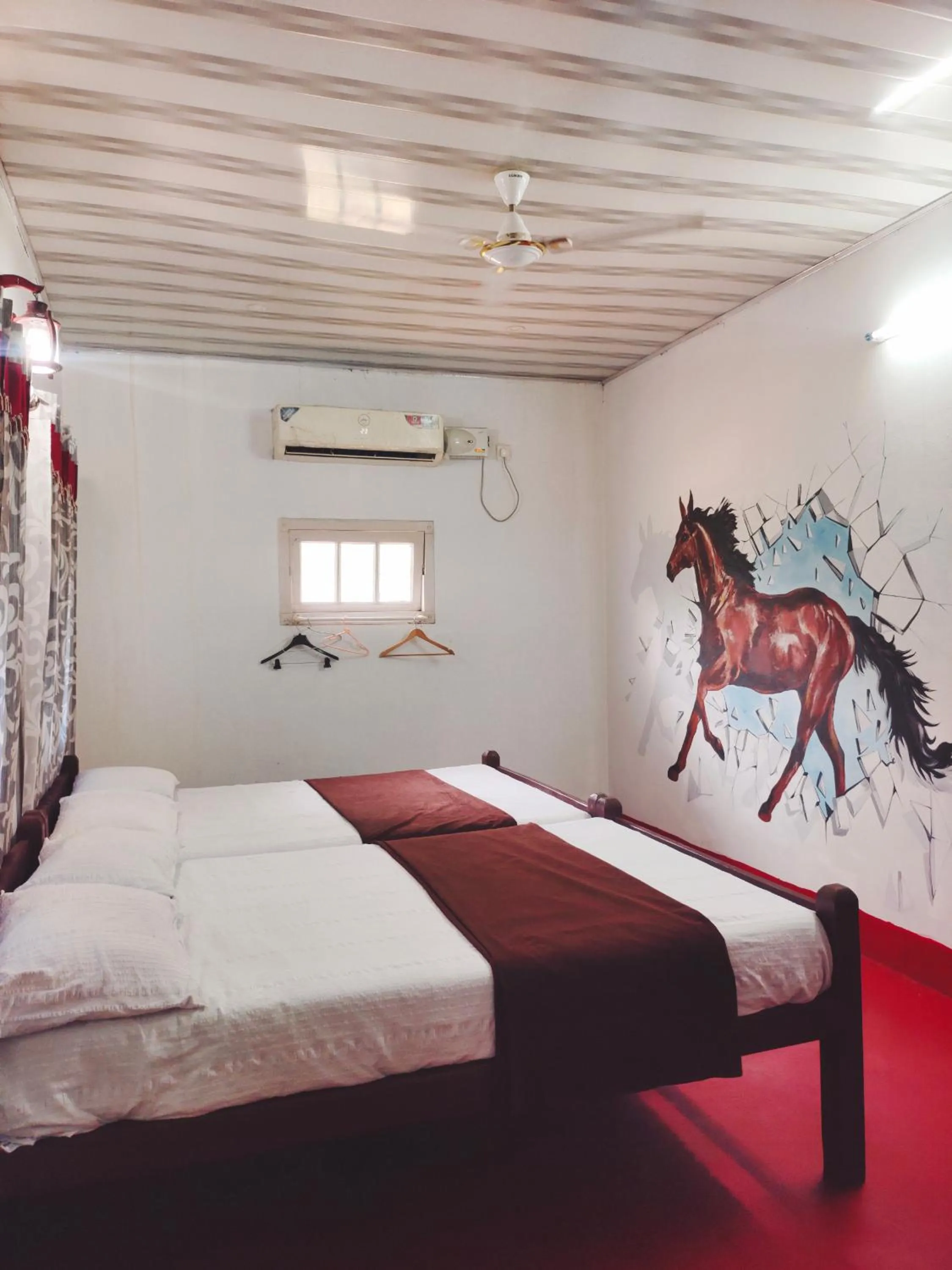 Bed in Achayans Homestay Mararikulam