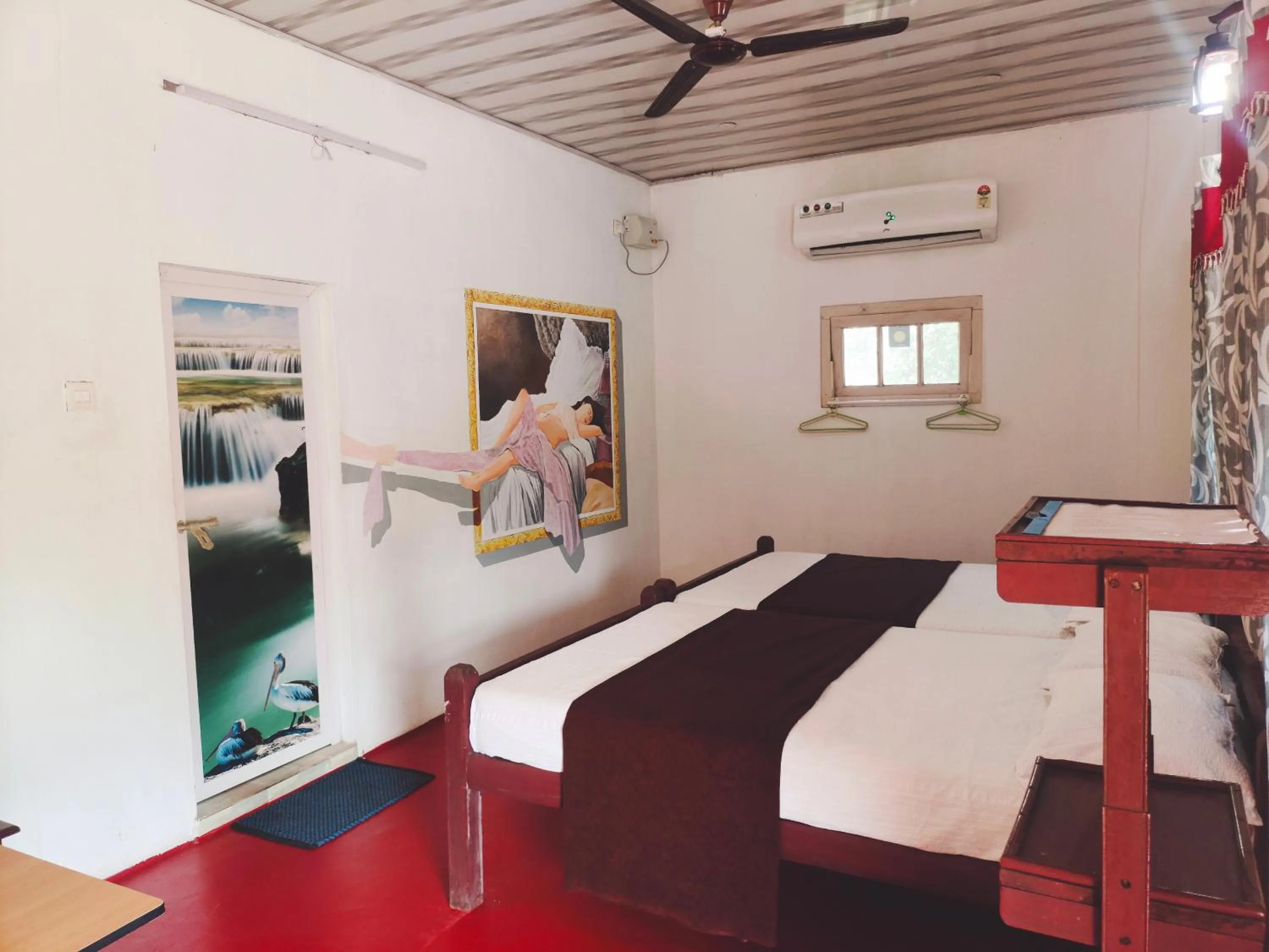 Bed in Achayans Homestay Mararikulam