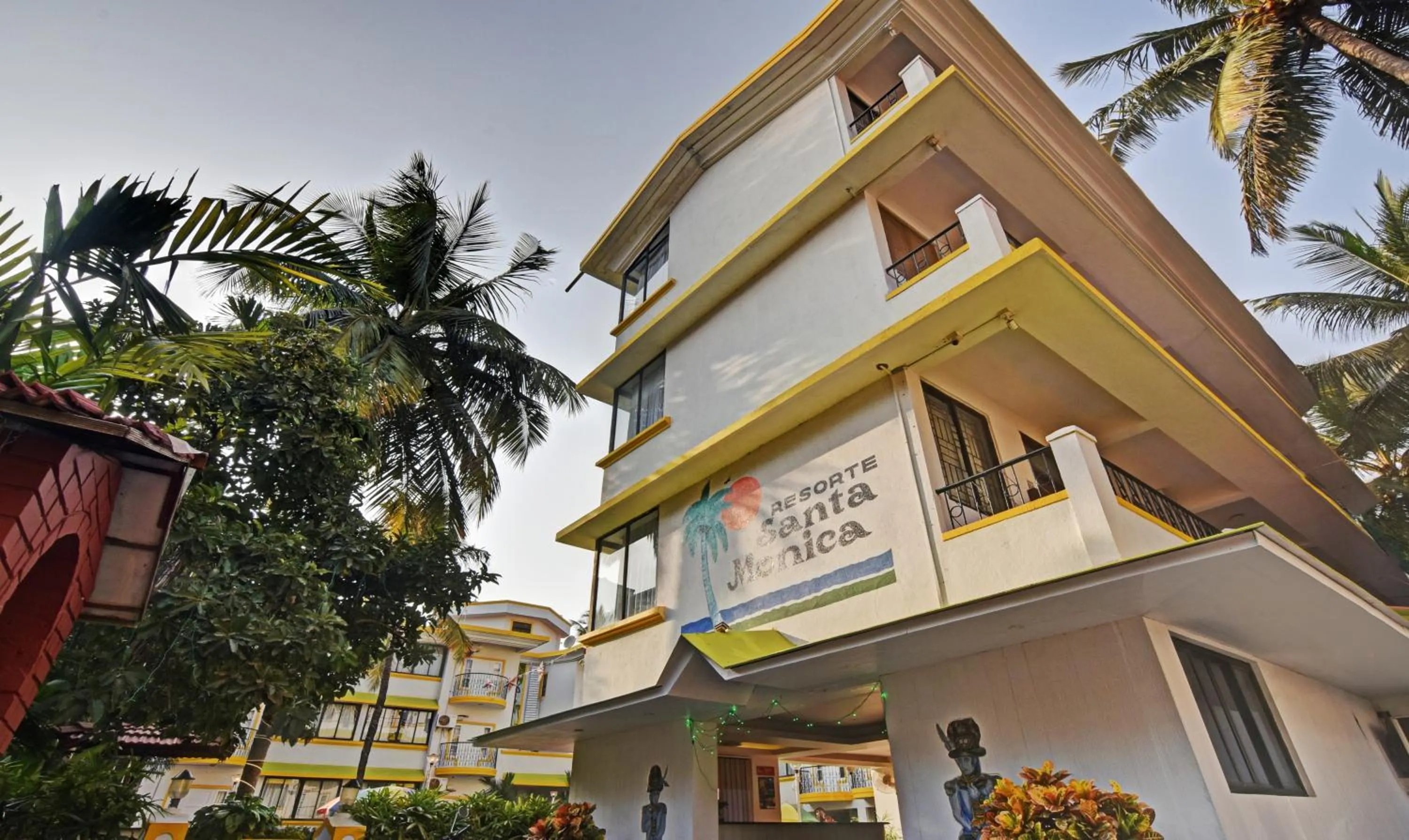 Property building in Santa Monica Resort - Calangute