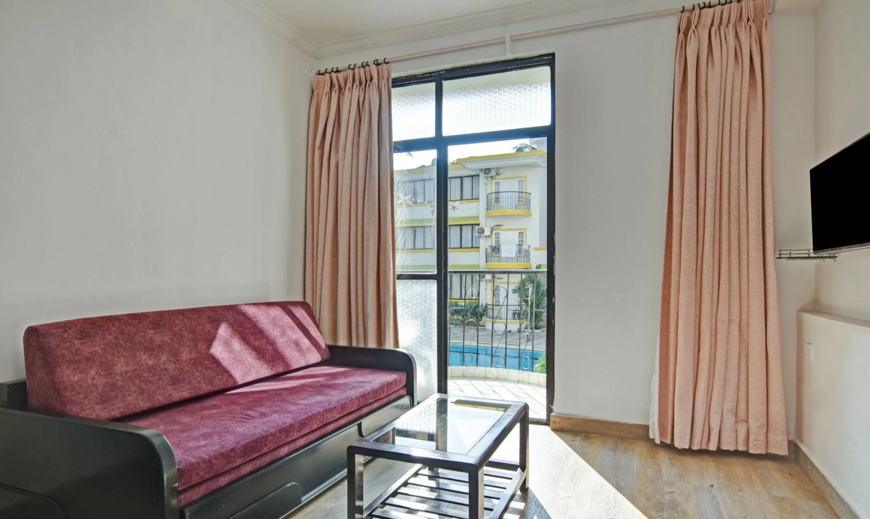 View (from property/room) in Santa Monica Resort - Calangute