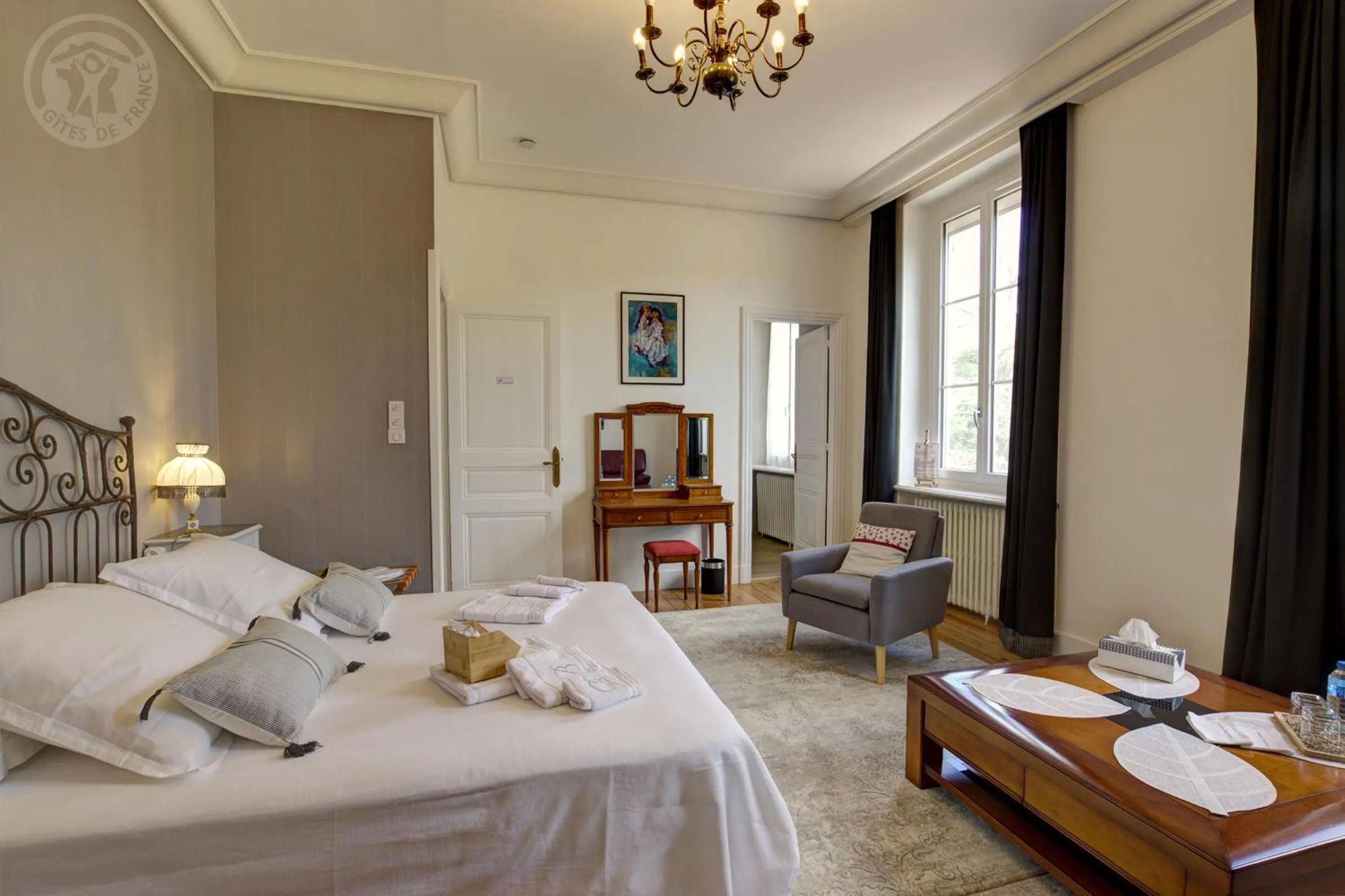 Bedroom, Bed in DOMAINE BERENGUER