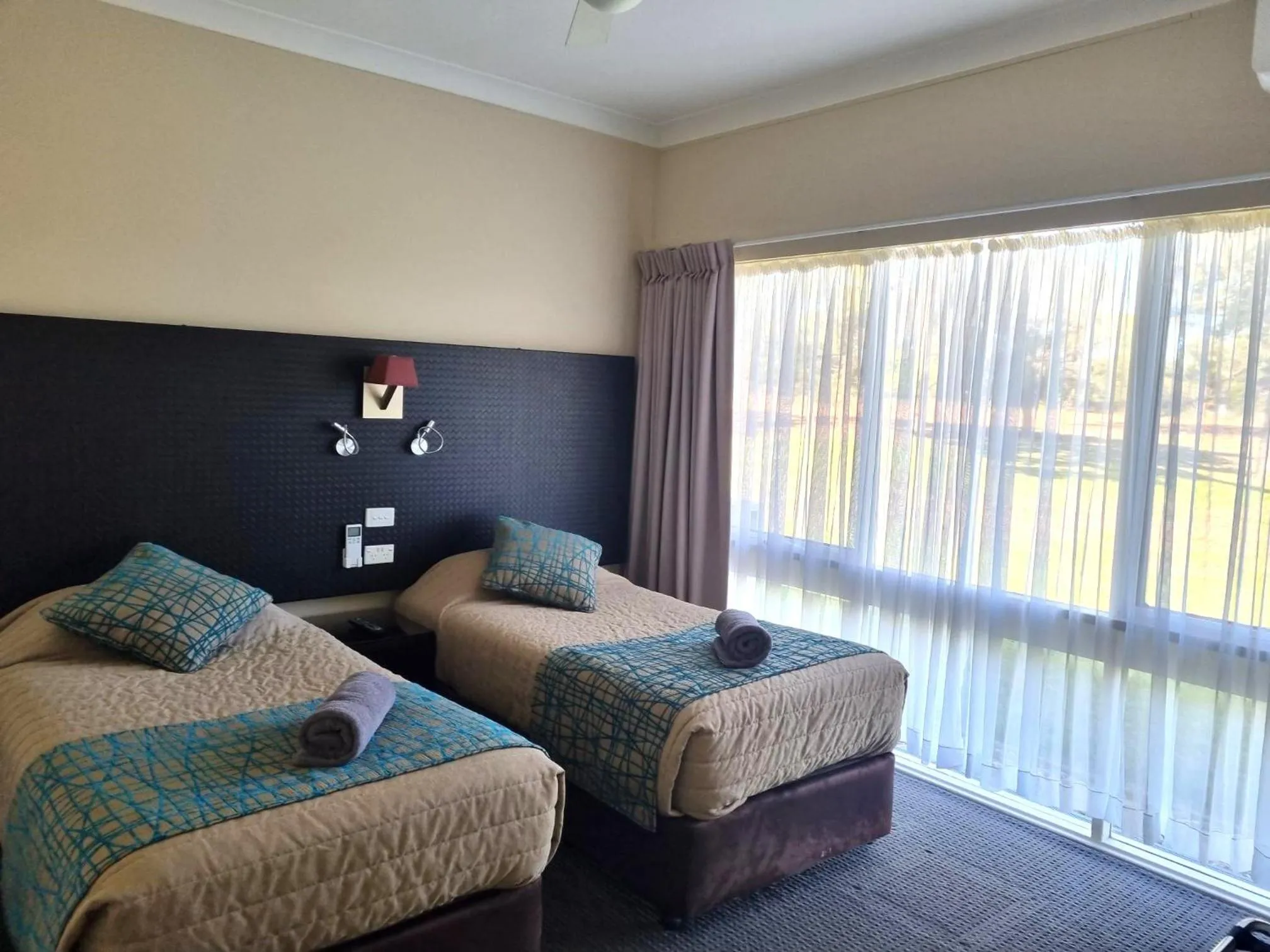 Bedroom, Bed in Australian Homestead Motor Lodge