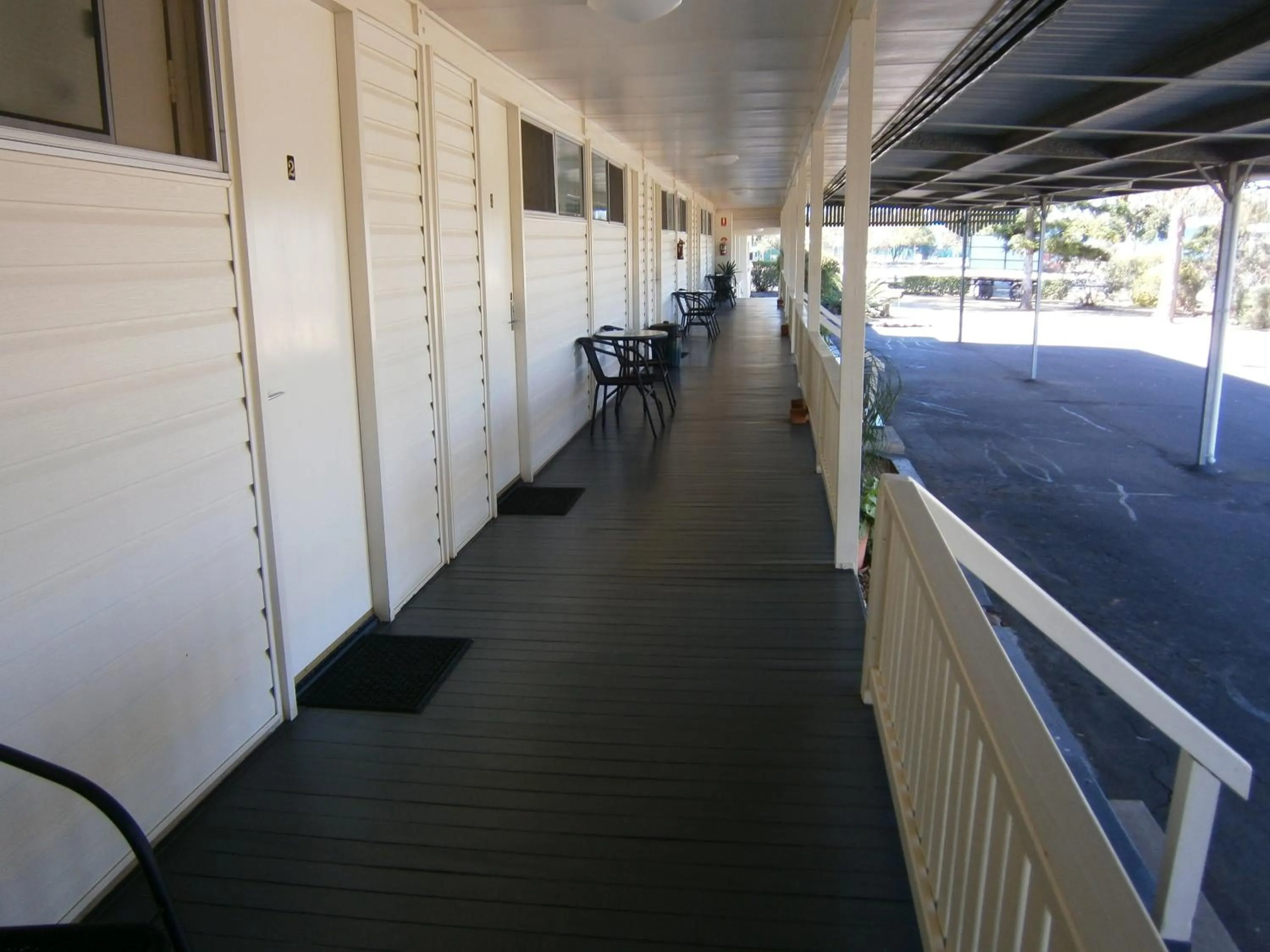 Property building in Kellys Motel Oakey