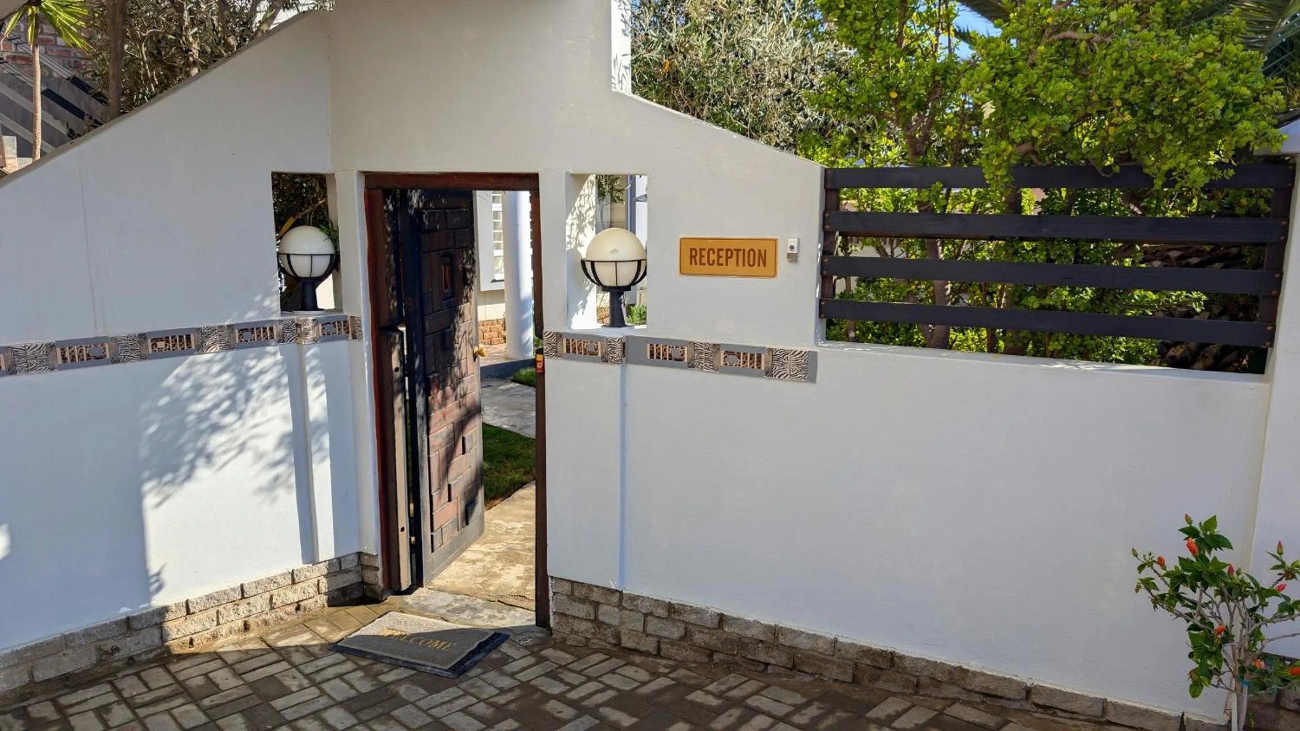 Facade/entrance in Amarachi Guesthouse