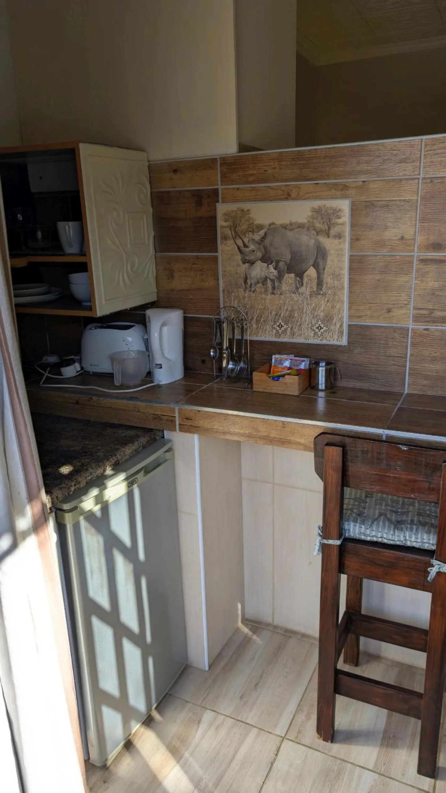 Kitchen or kitchenette in Amarachi Guesthouse