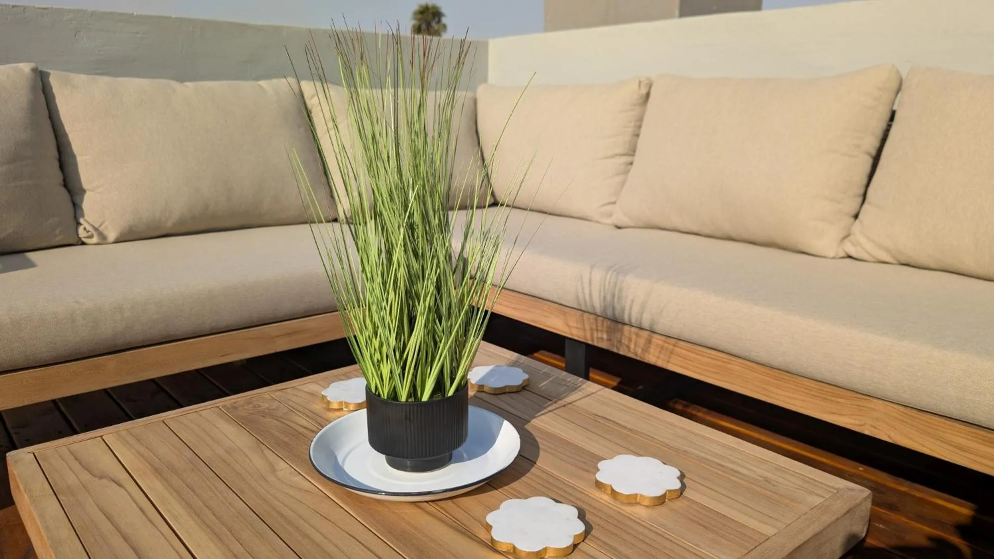 Balcony/Terrace in Amarachi Guesthouse