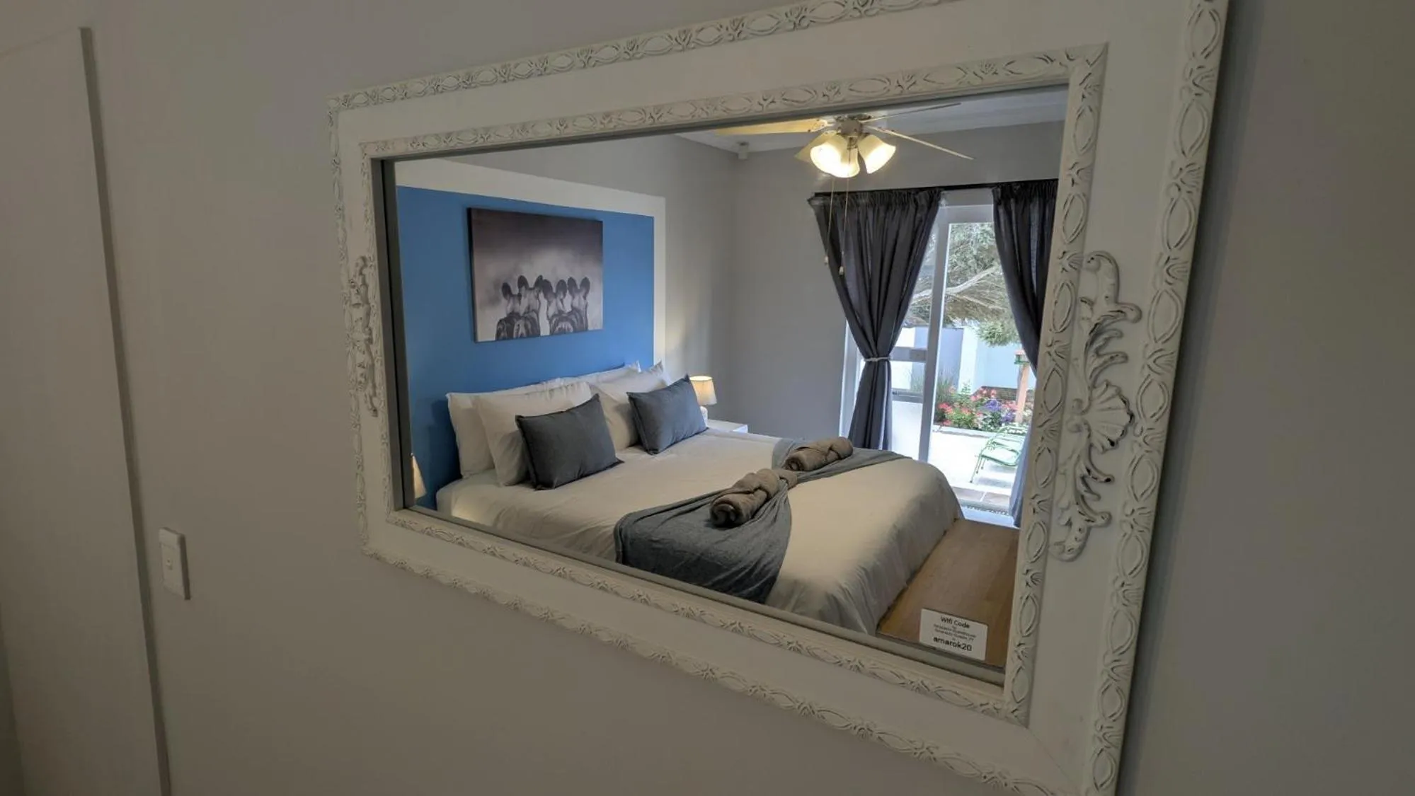 Bed in Amarachi Guesthouse