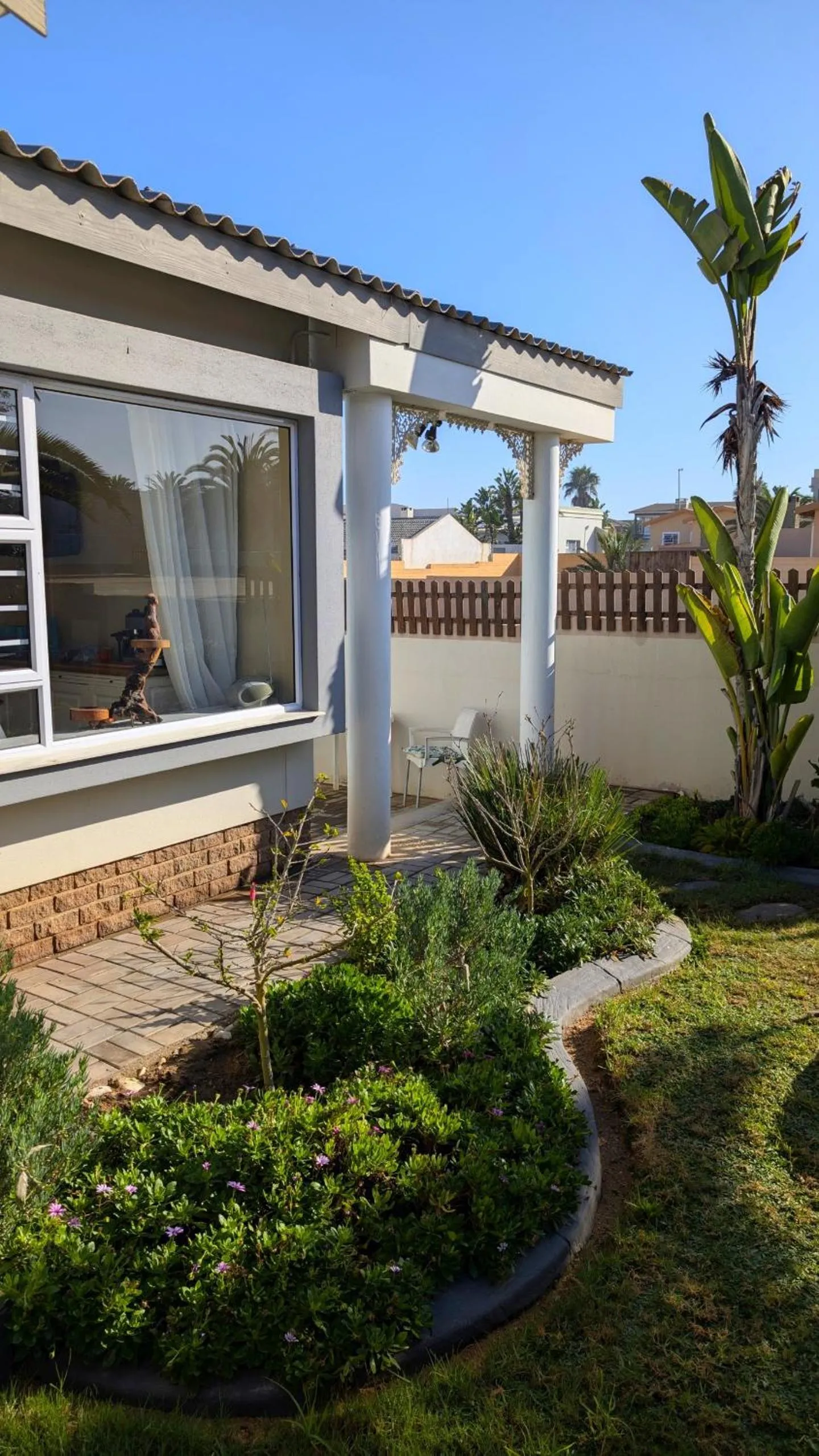 Garden view in Amarachi Guesthouse