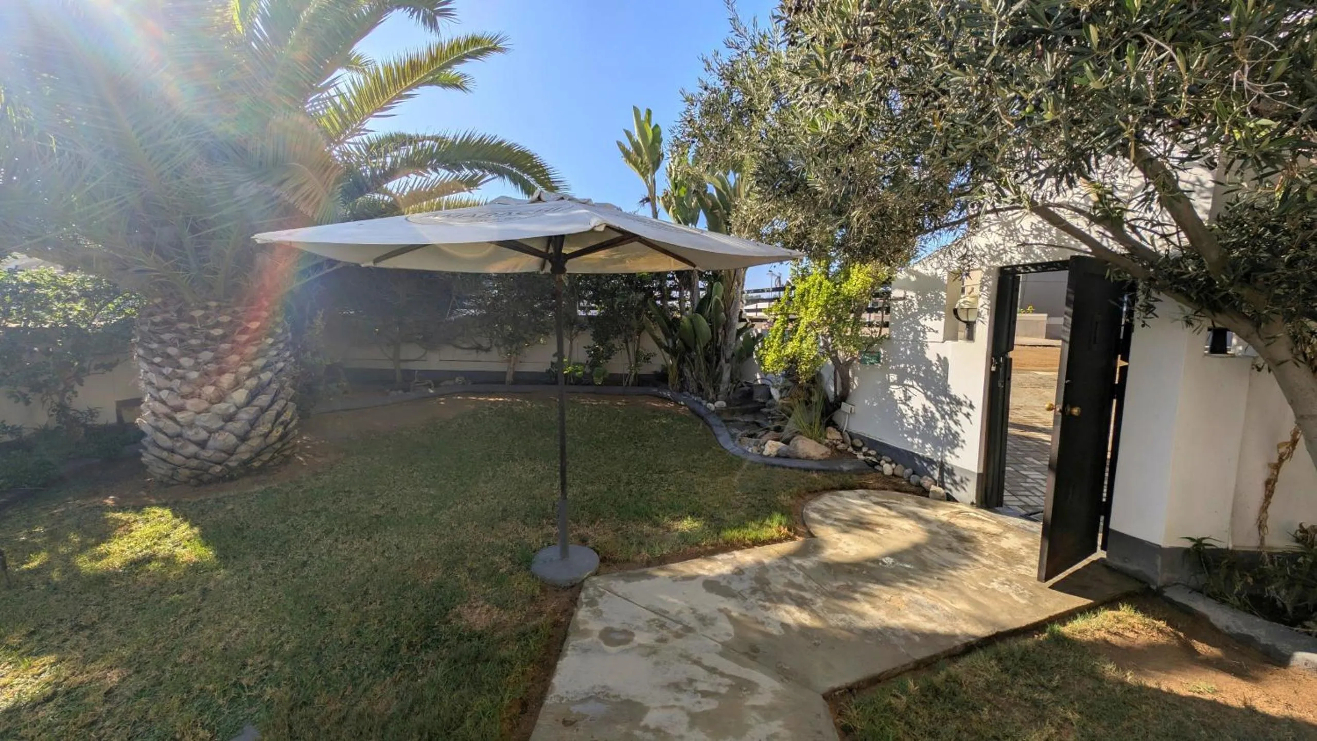 Garden view in Amarachi Guesthouse