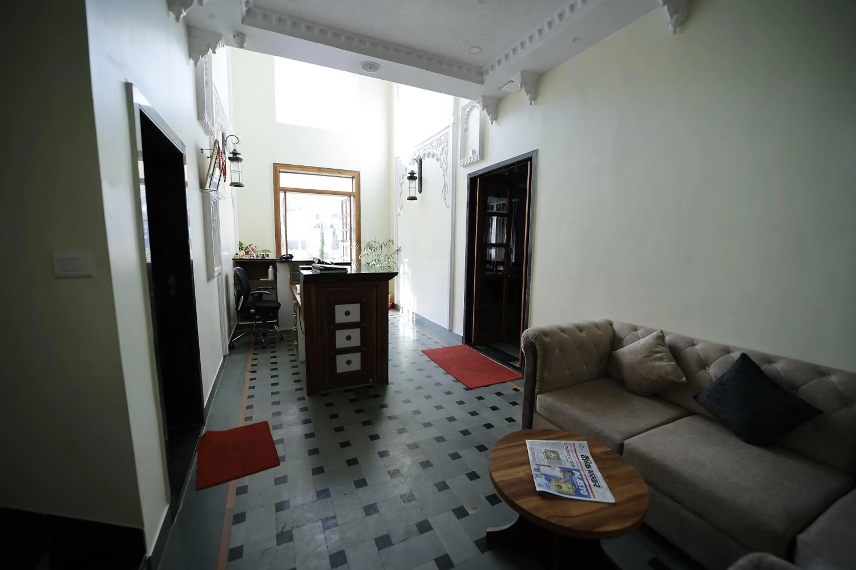 Seating area in The Kumbha Mahal Resort