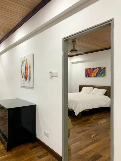 Bed in The Venus - Spacious Wooden TOP Floor Apartment