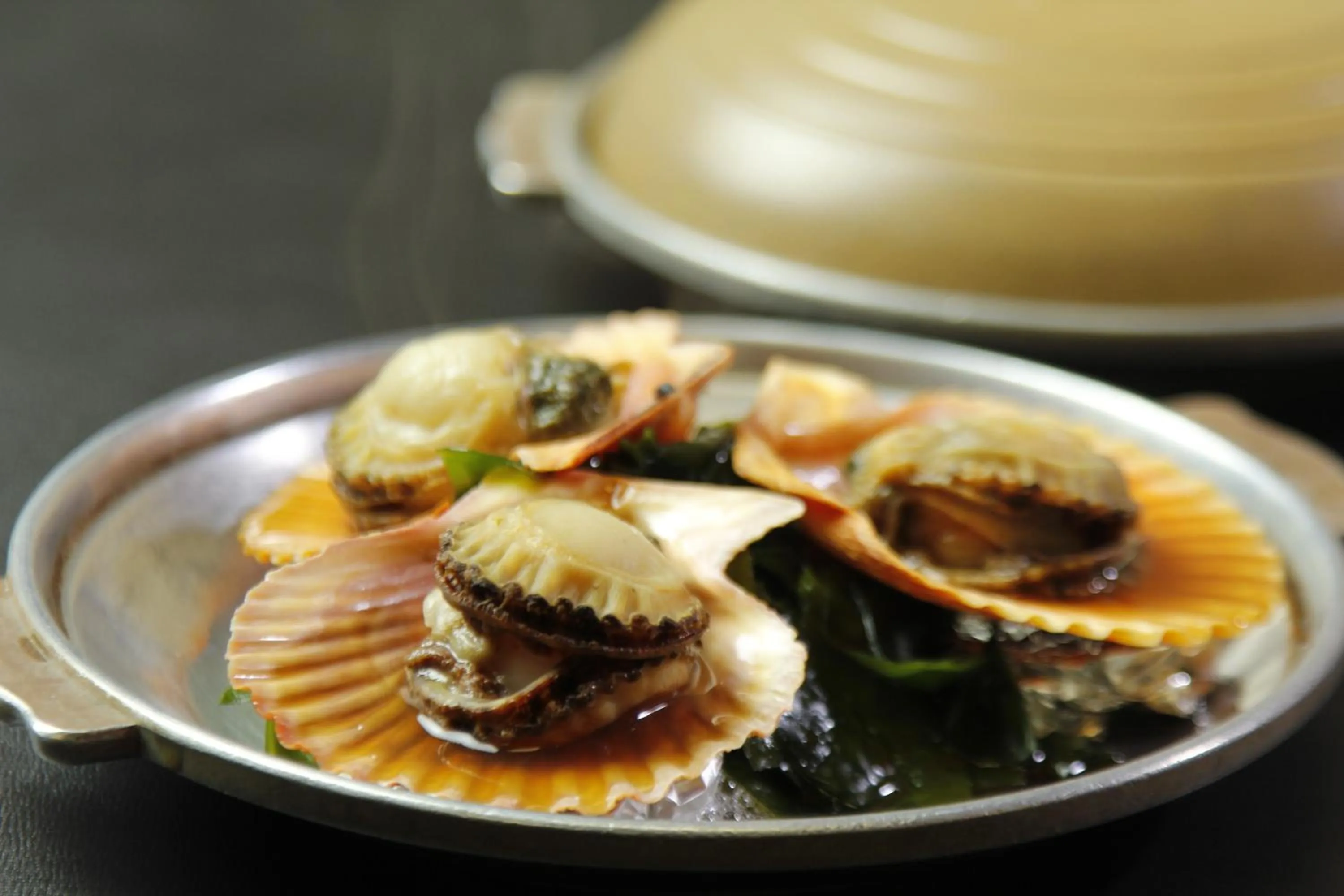 Food close-up in Kashikojima Park Hotel Michishio