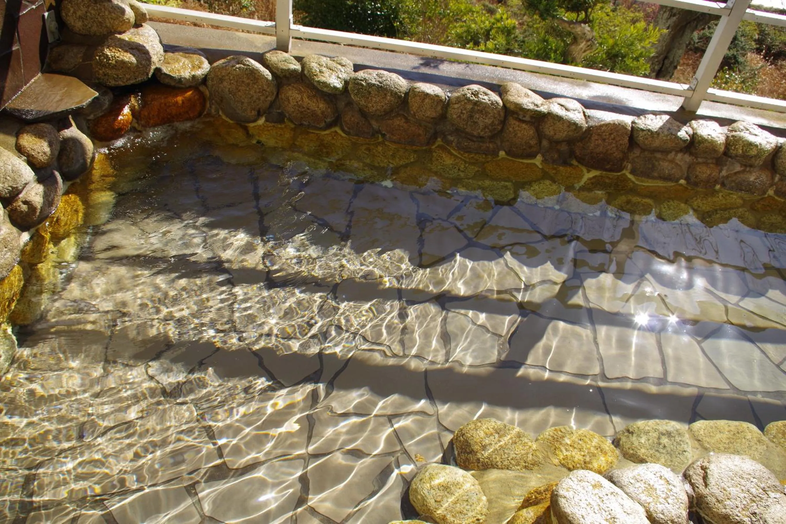 Open Air Bath in Kashikojima Park Hotel Michishio