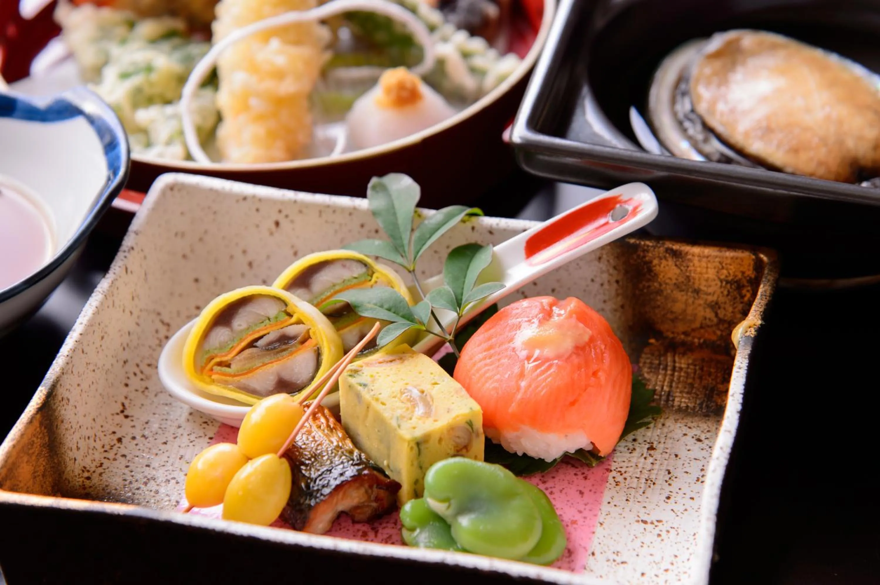 Food close-up in Kashikojima Park Hotel Michishio