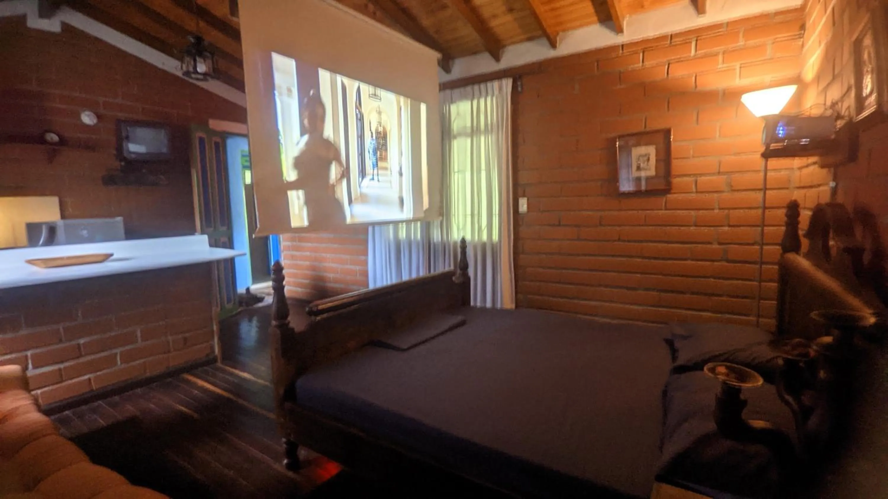 Bed in BioHotel Ecohouse