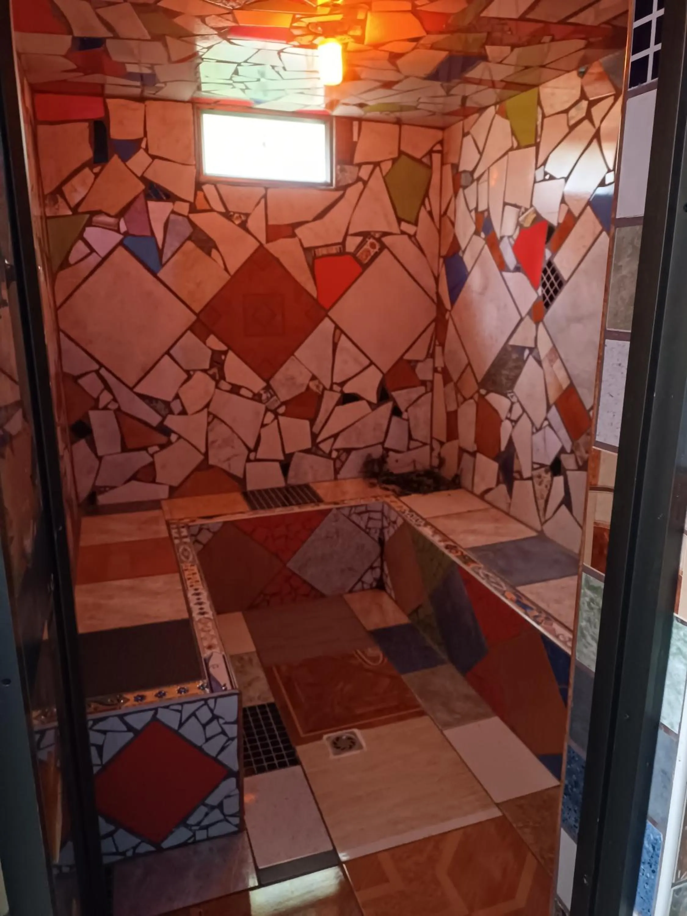 Sauna in BioHotel Ecohouse