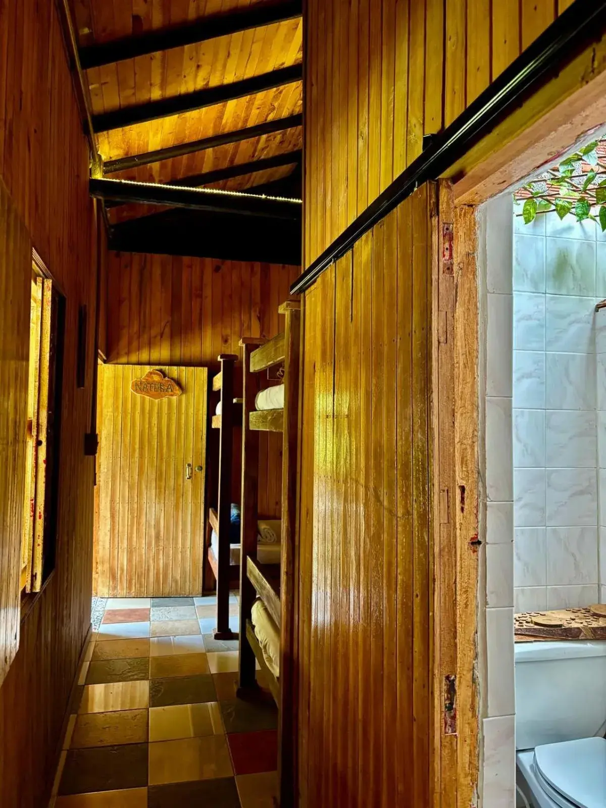 Bed in 8-Bed Mixed Dormitory Room in BioHotel Ecohouse Bed in 8-Bed Mixed Dormitory Room in BioHotel Ecohouse