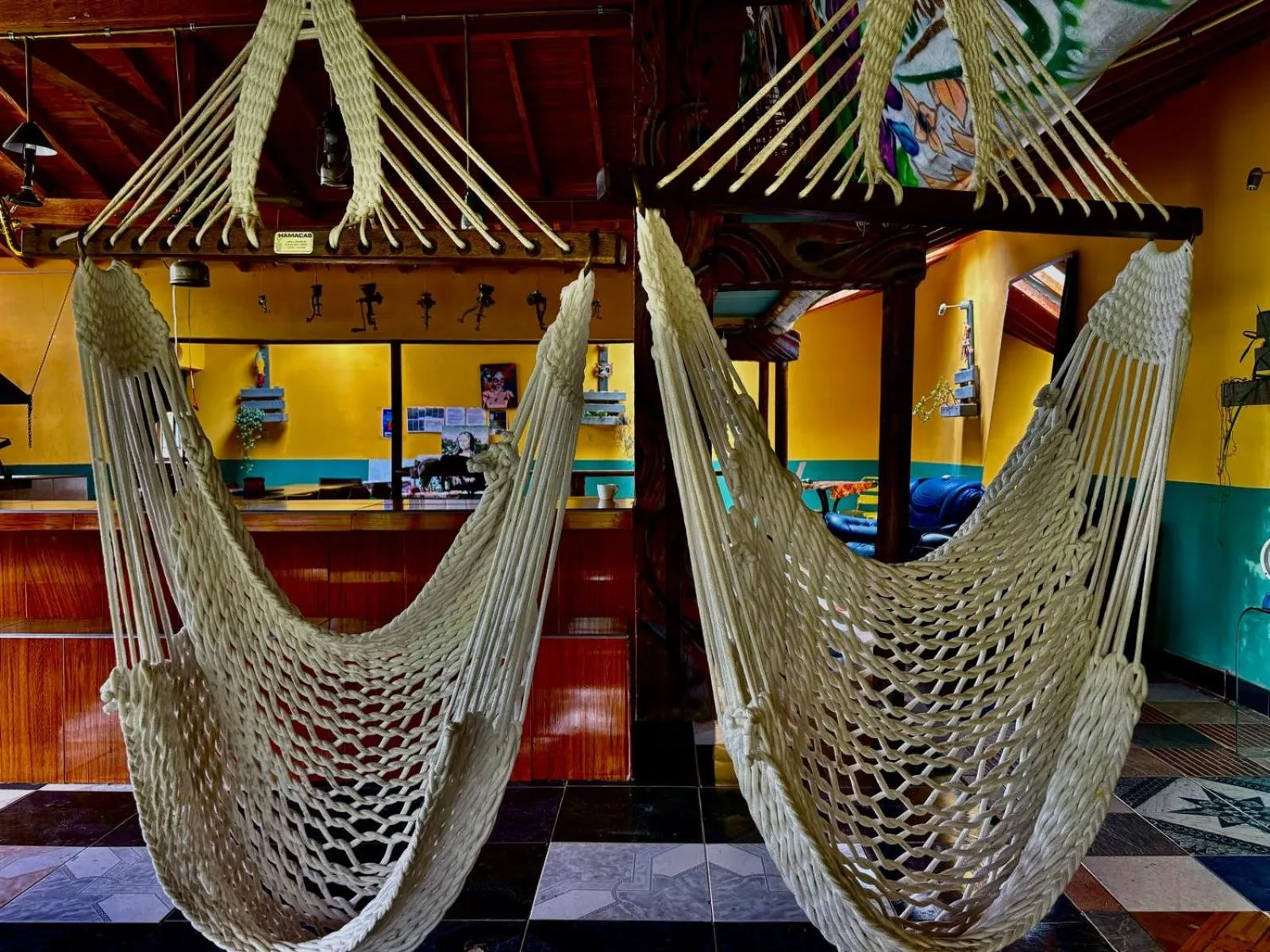 Decorative detail in BioHotel Ecohouse