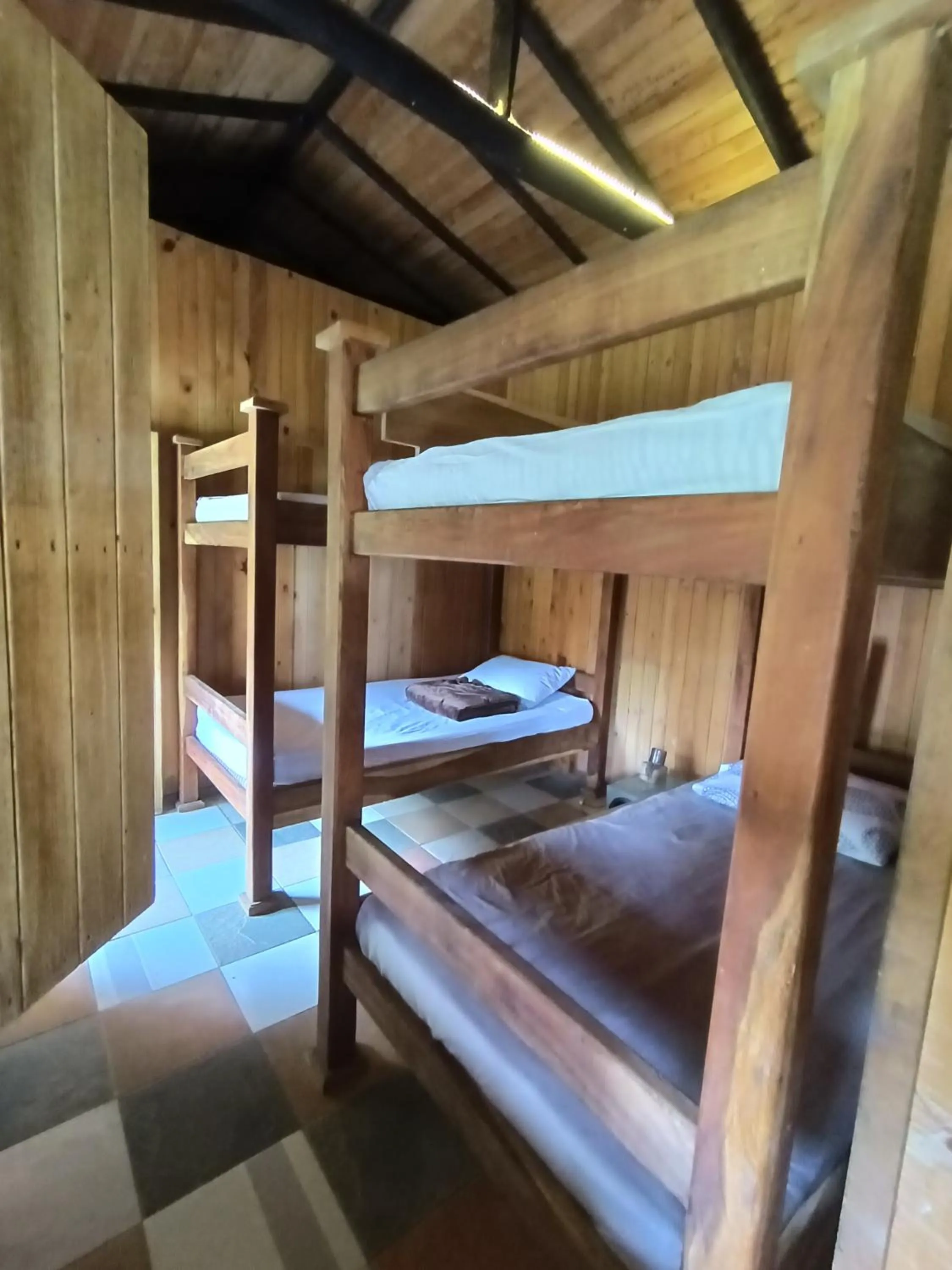 Bed in BioHotel Ecohouse