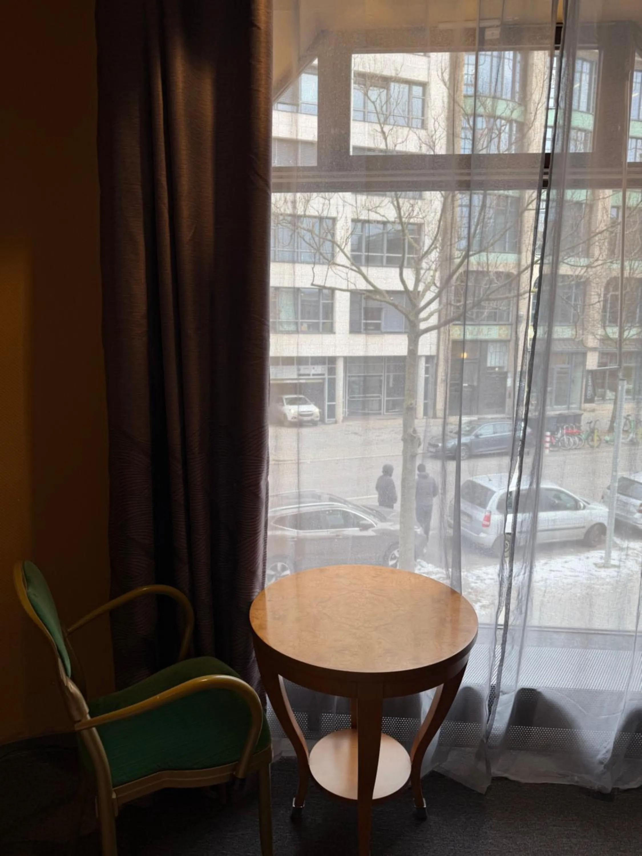 Quiet street view in Hotel M68