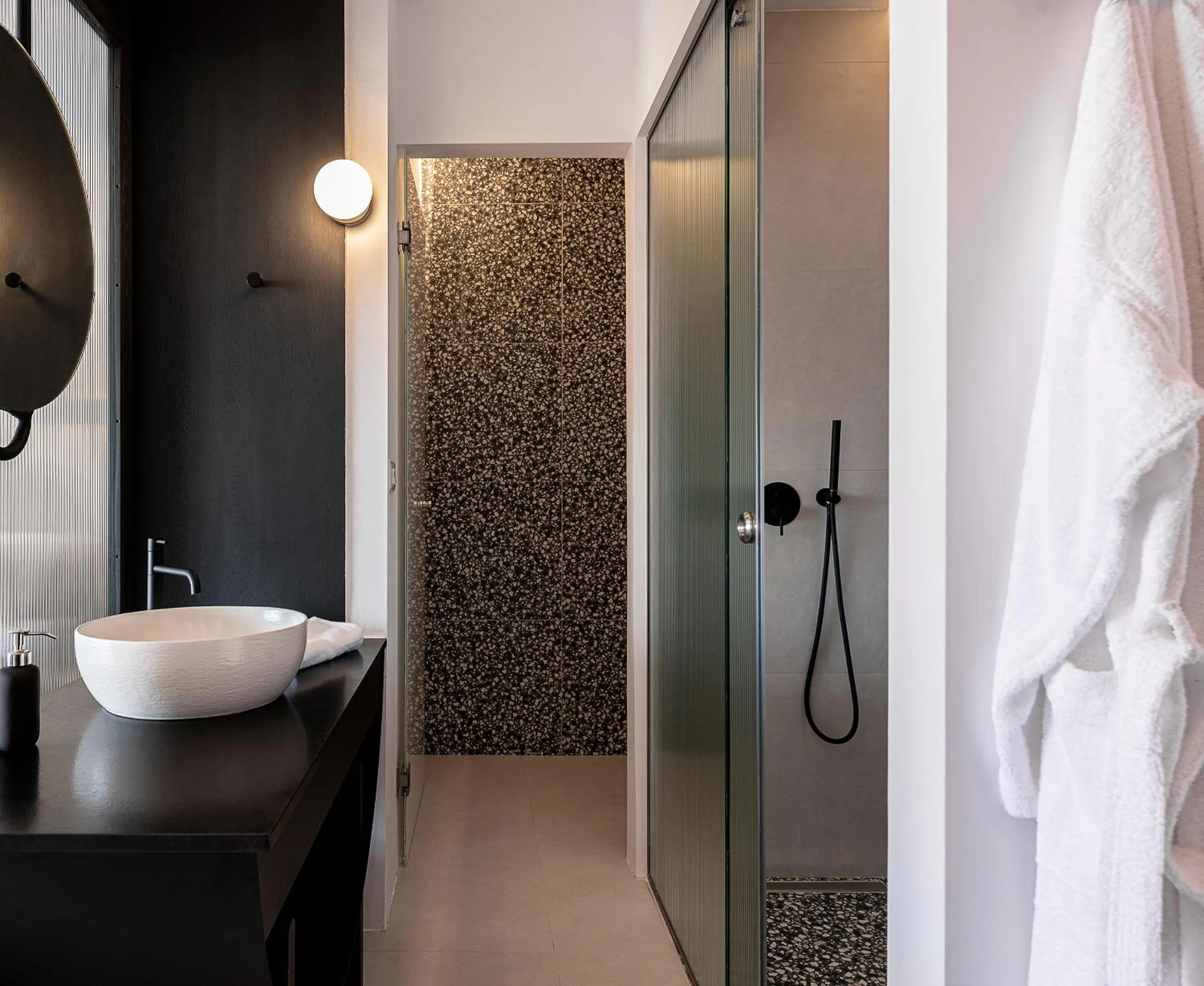 Bathroom in Nuovo Luxury Suites