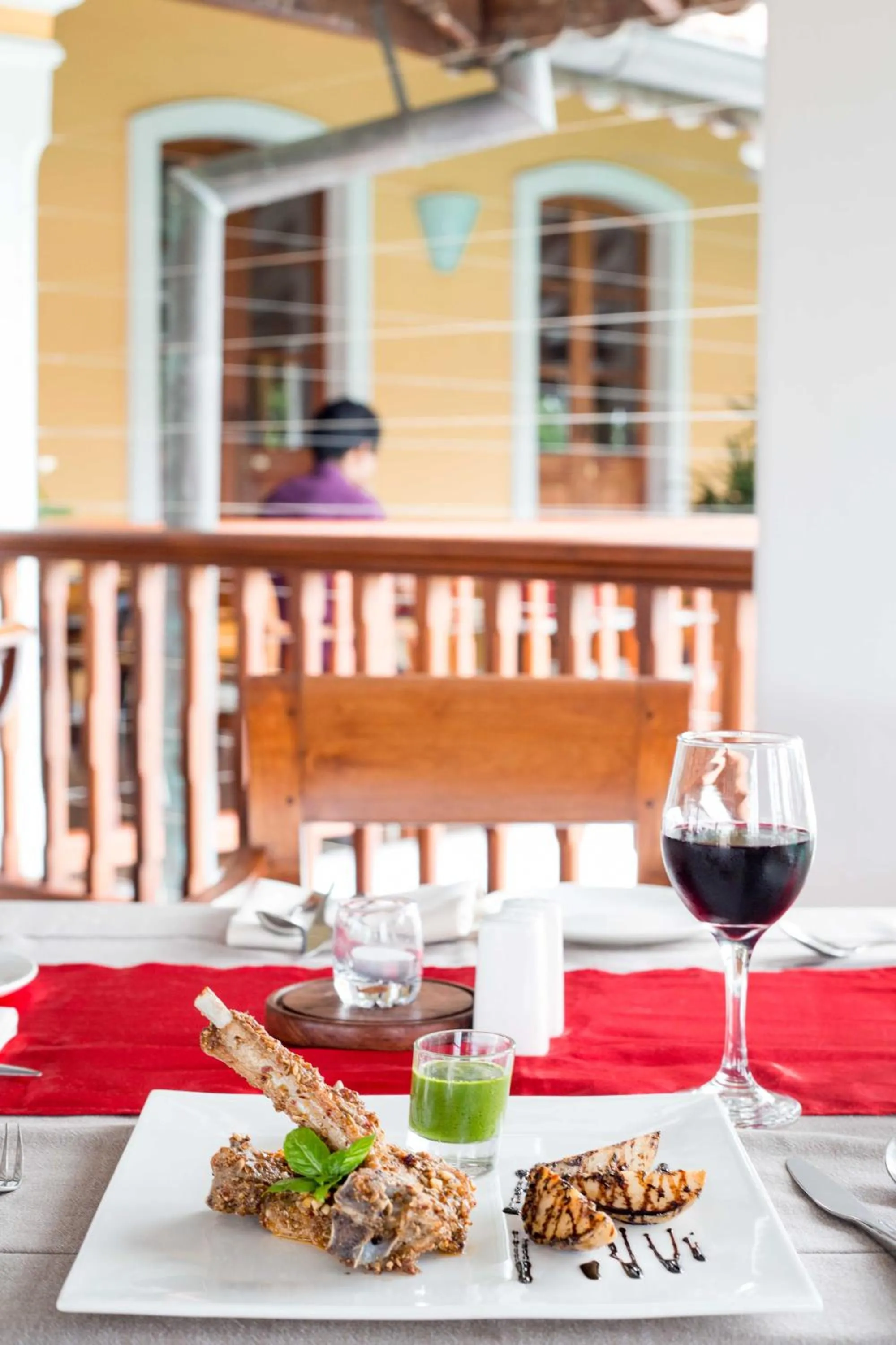 Food close-up in Palais De Mahe - A CGH Earth Experience