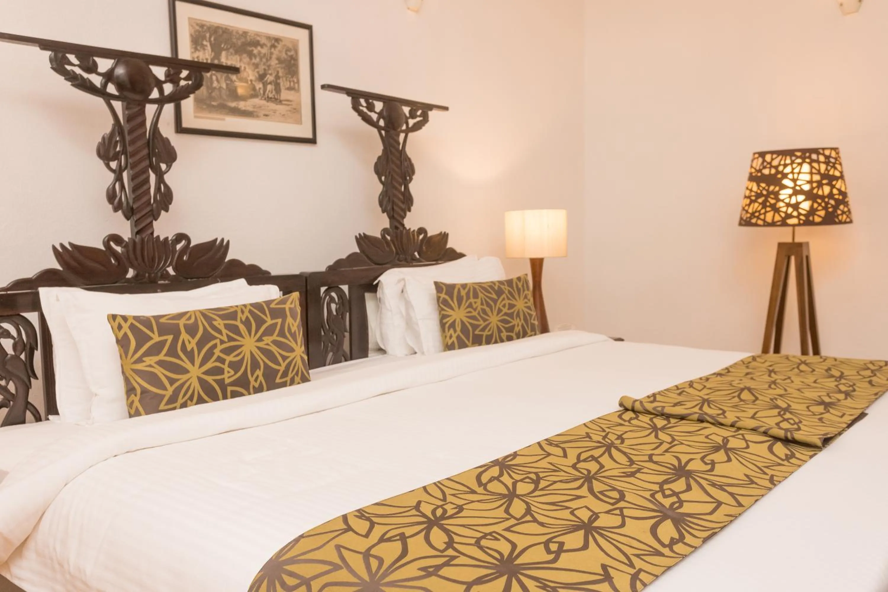 Bed in Palais De Mahe - A CGH Earth Experience