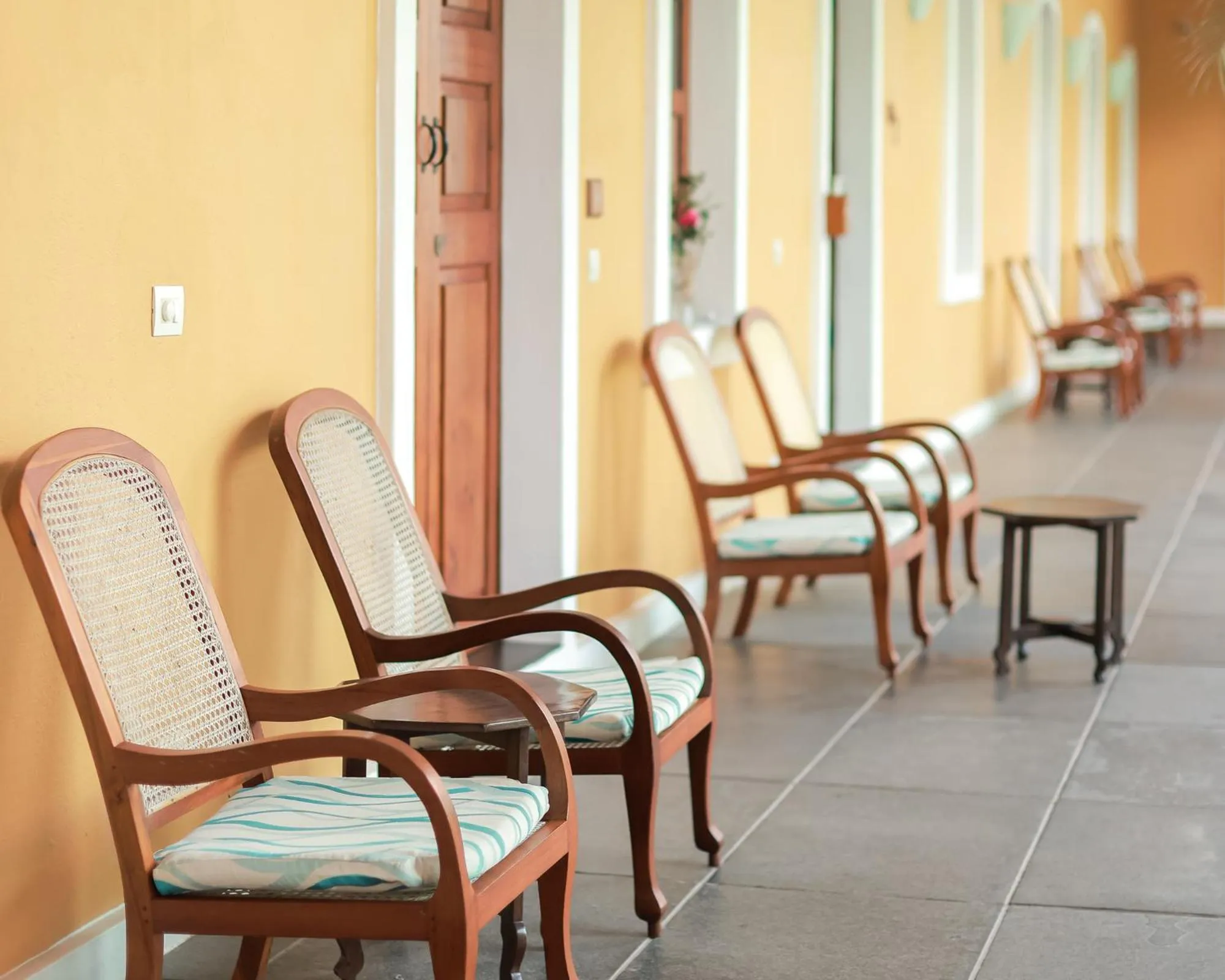 Seating area in Palais De Mahe - A CGH Earth Experience