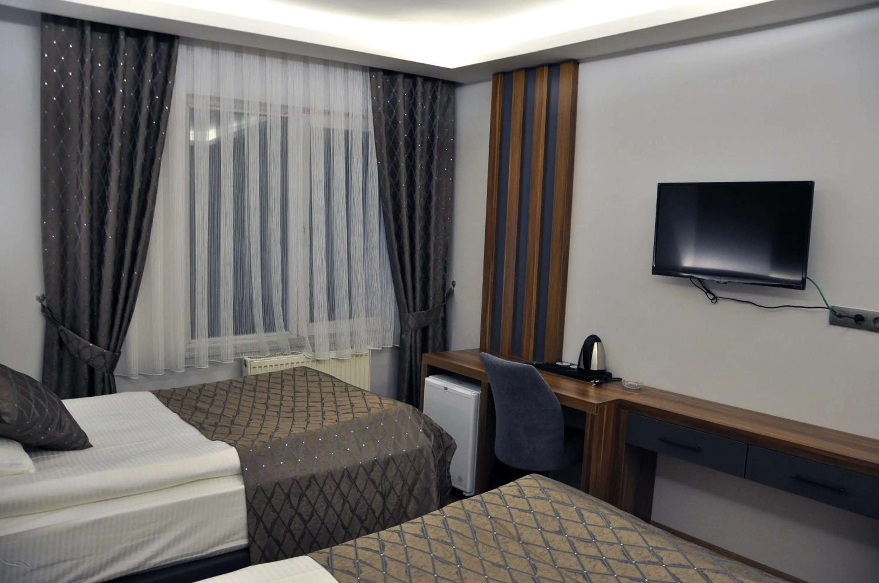 Bed in SAKA LİFE OTEL