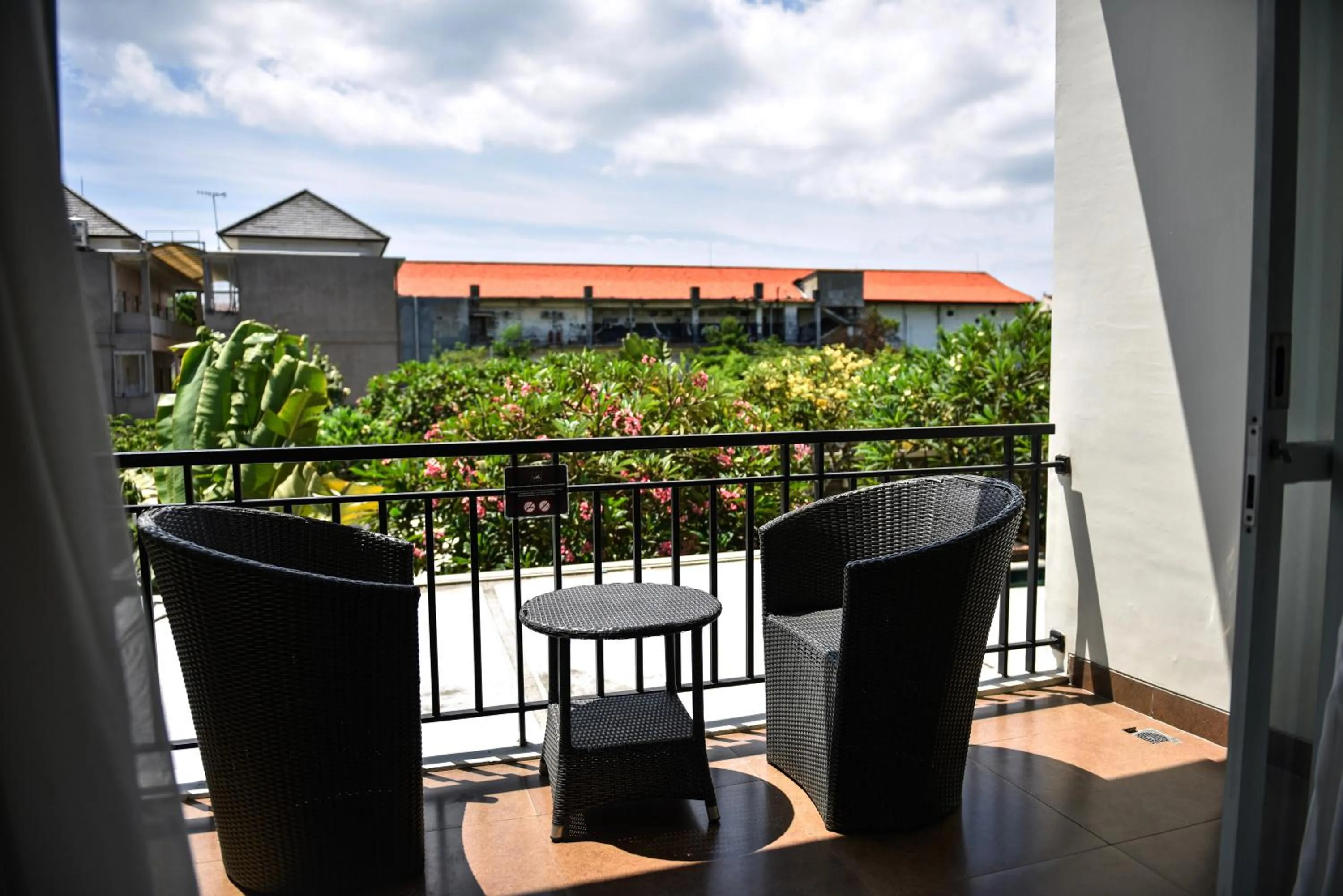 Patio in The Kana Kuta Hotel