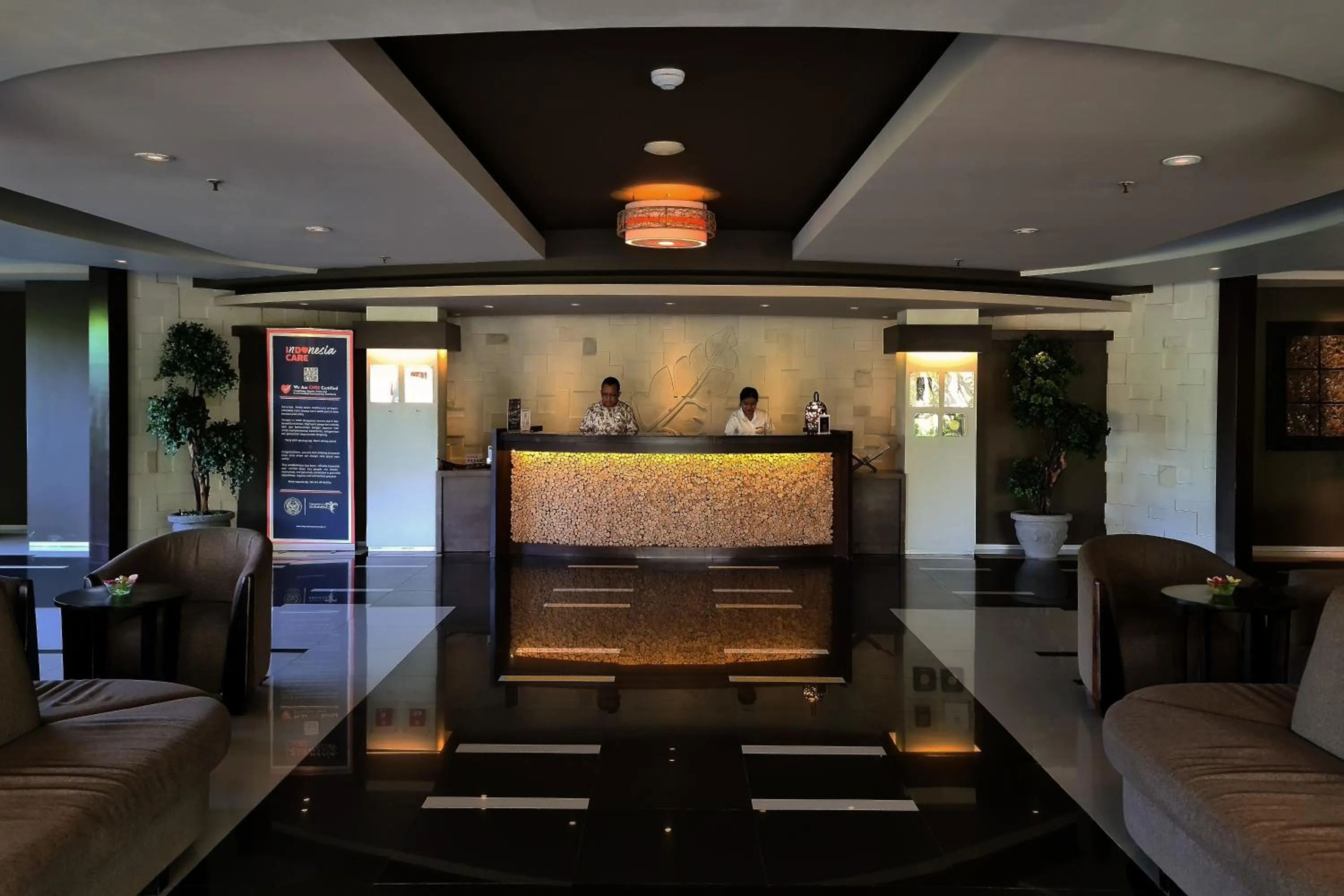 Lobby or reception in The Kana Kuta Hotel