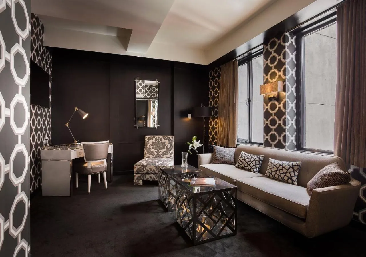 Seating area in 45 Times Square Hotel