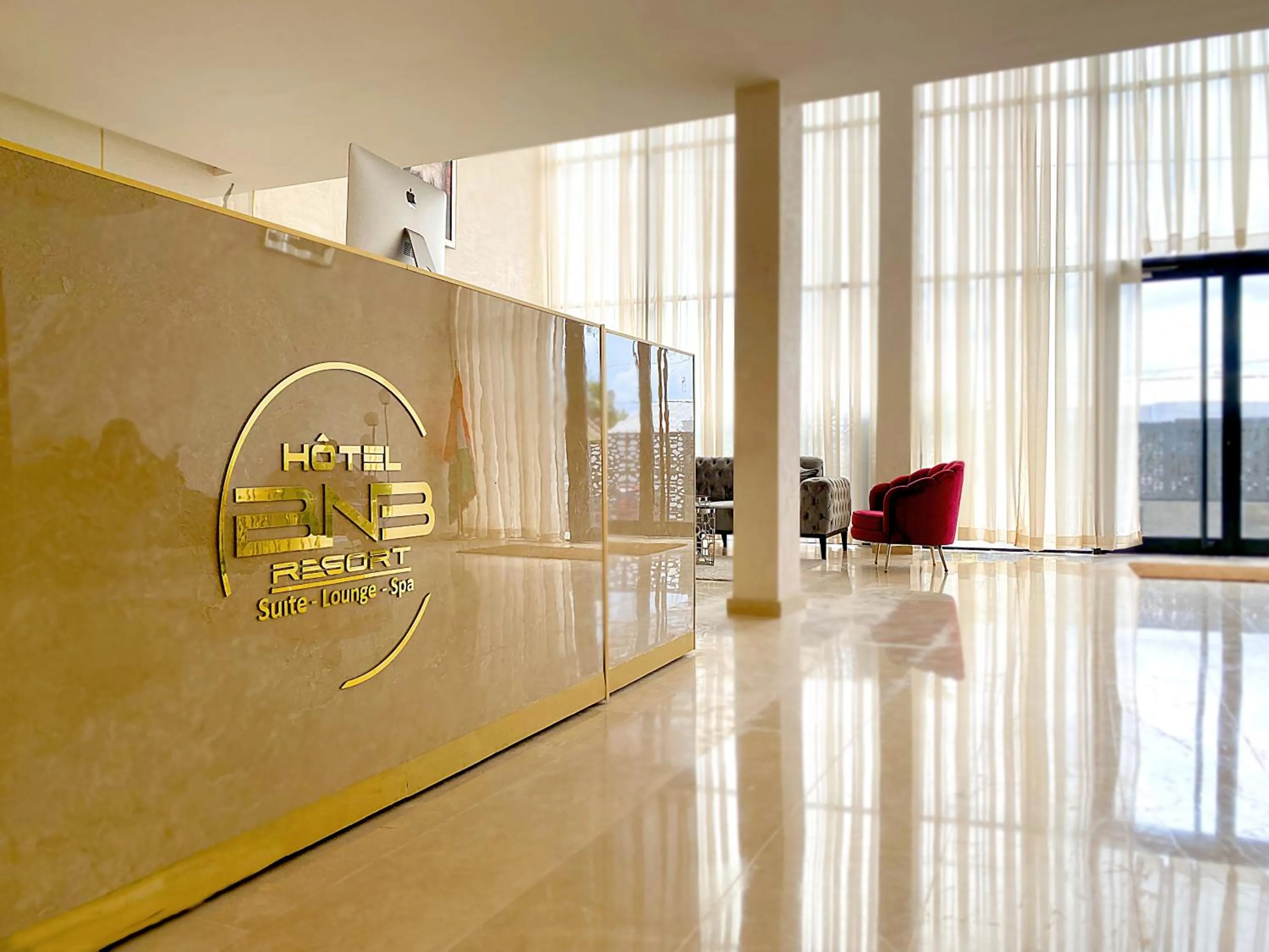 Lobby or reception in BNB Hotel Spa