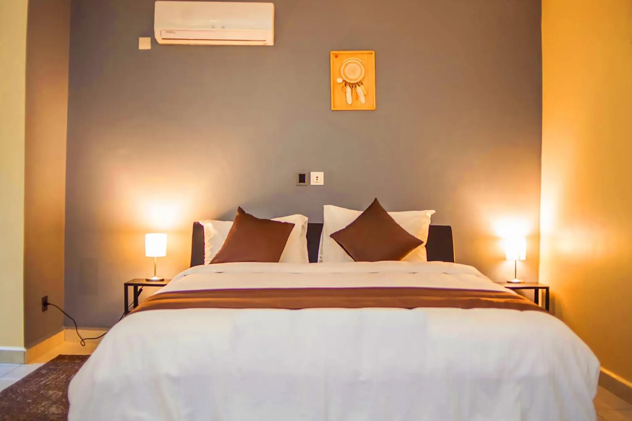 Bed in BNB Hotel Spa