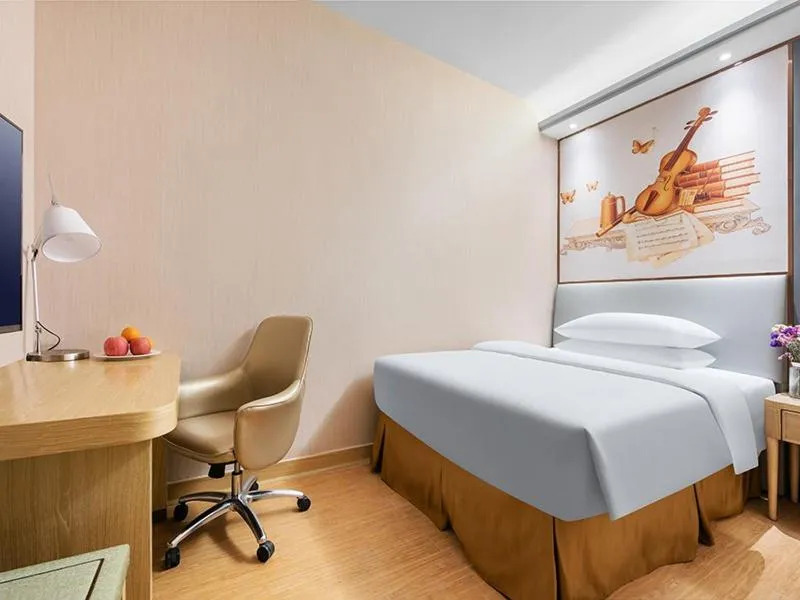 Bed in Vienna International Hotel - Hangzhou Wulin Square Branch