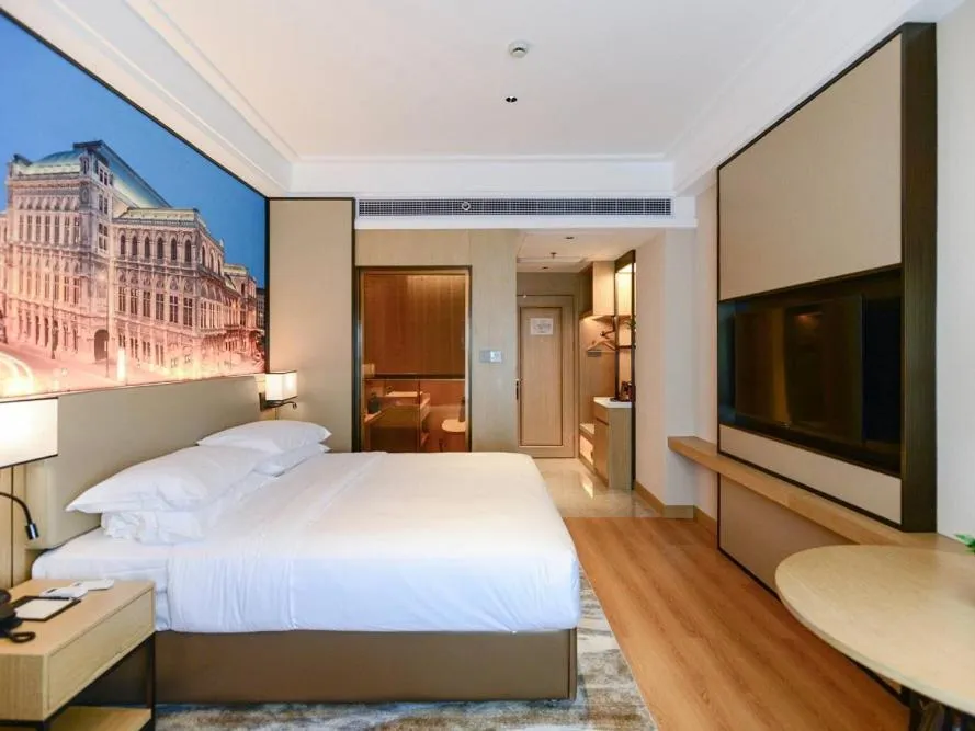 Bed in Vienna International Hotel - Hangzhou Wulin Square Branch