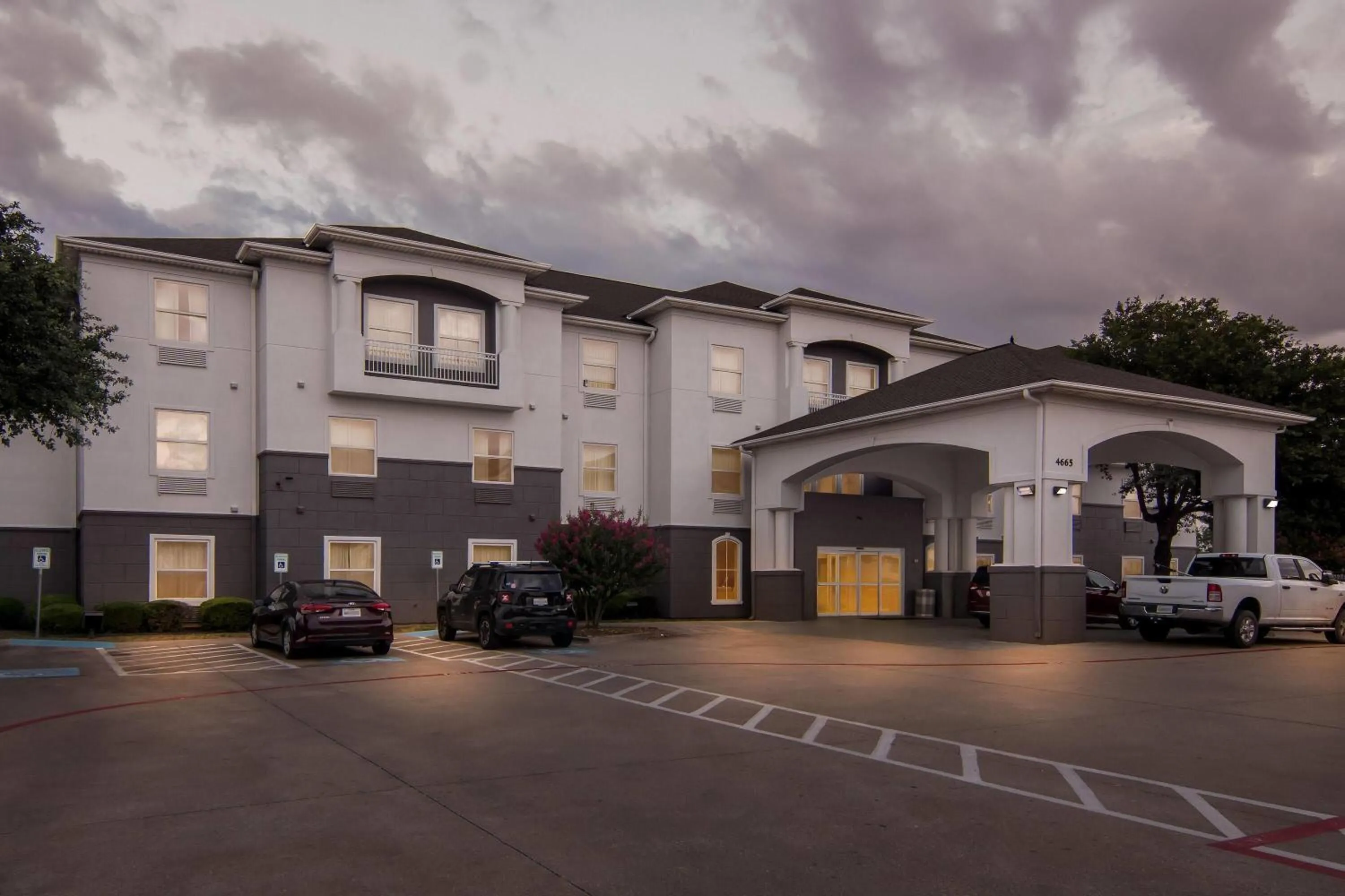 Property building in Super 8 by Wyndham Fort Worth Stockyards