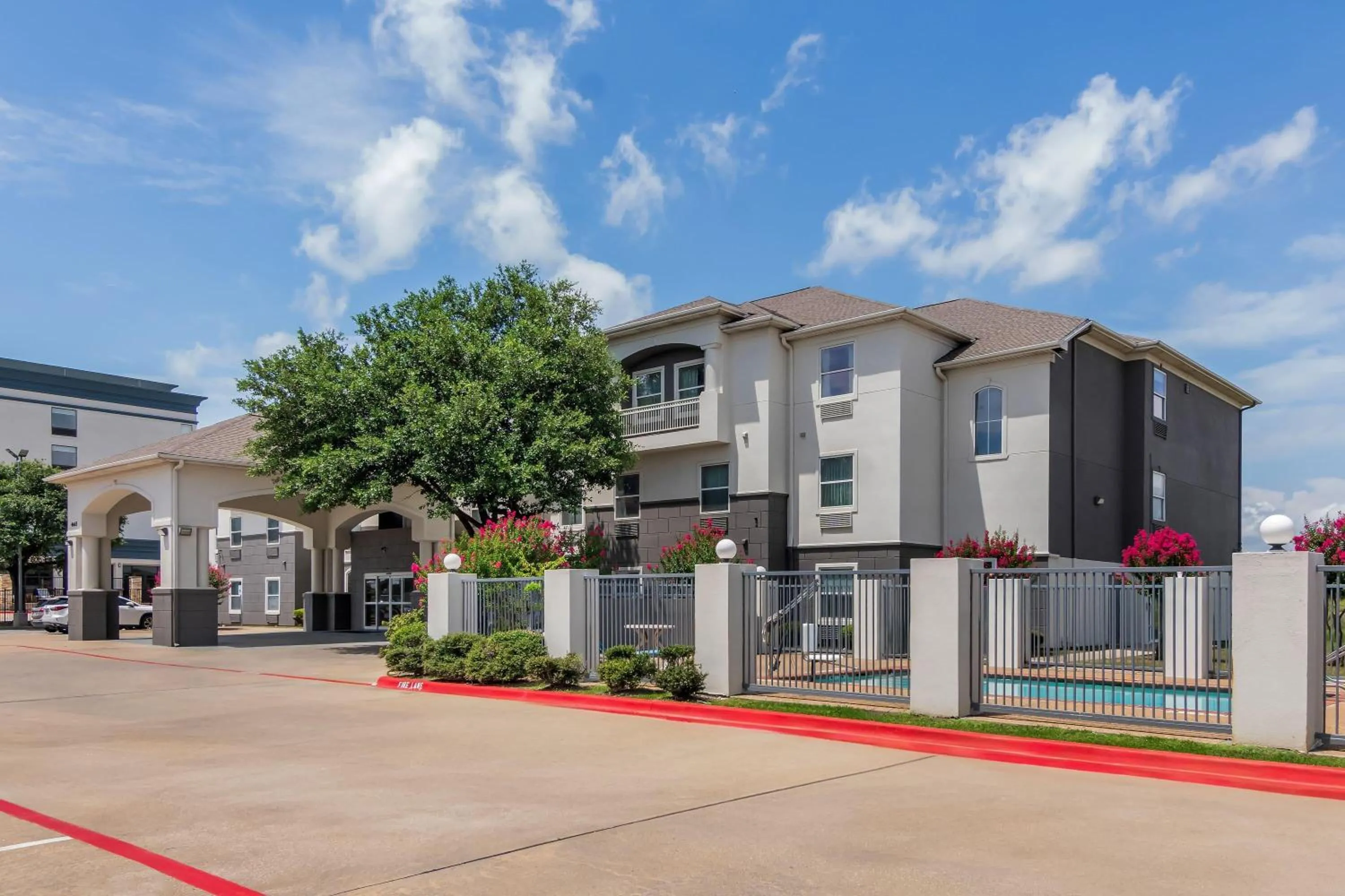 Property building in Super 8 by Wyndham Fort Worth Stockyards