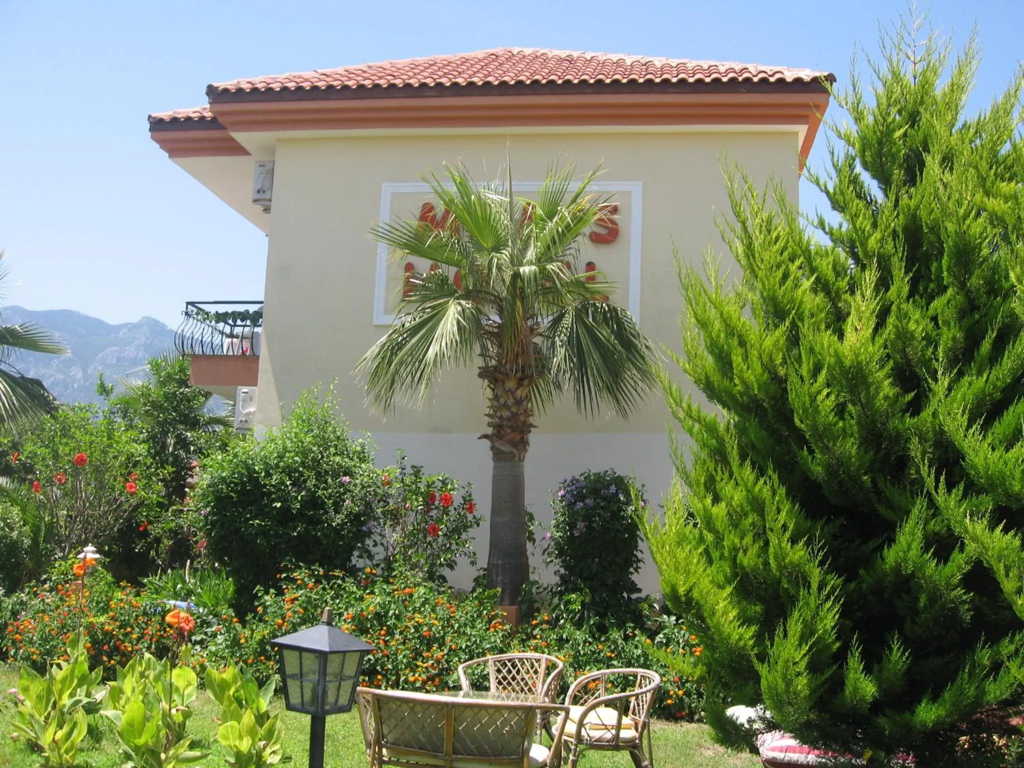 Garden in MG Moms Hotel