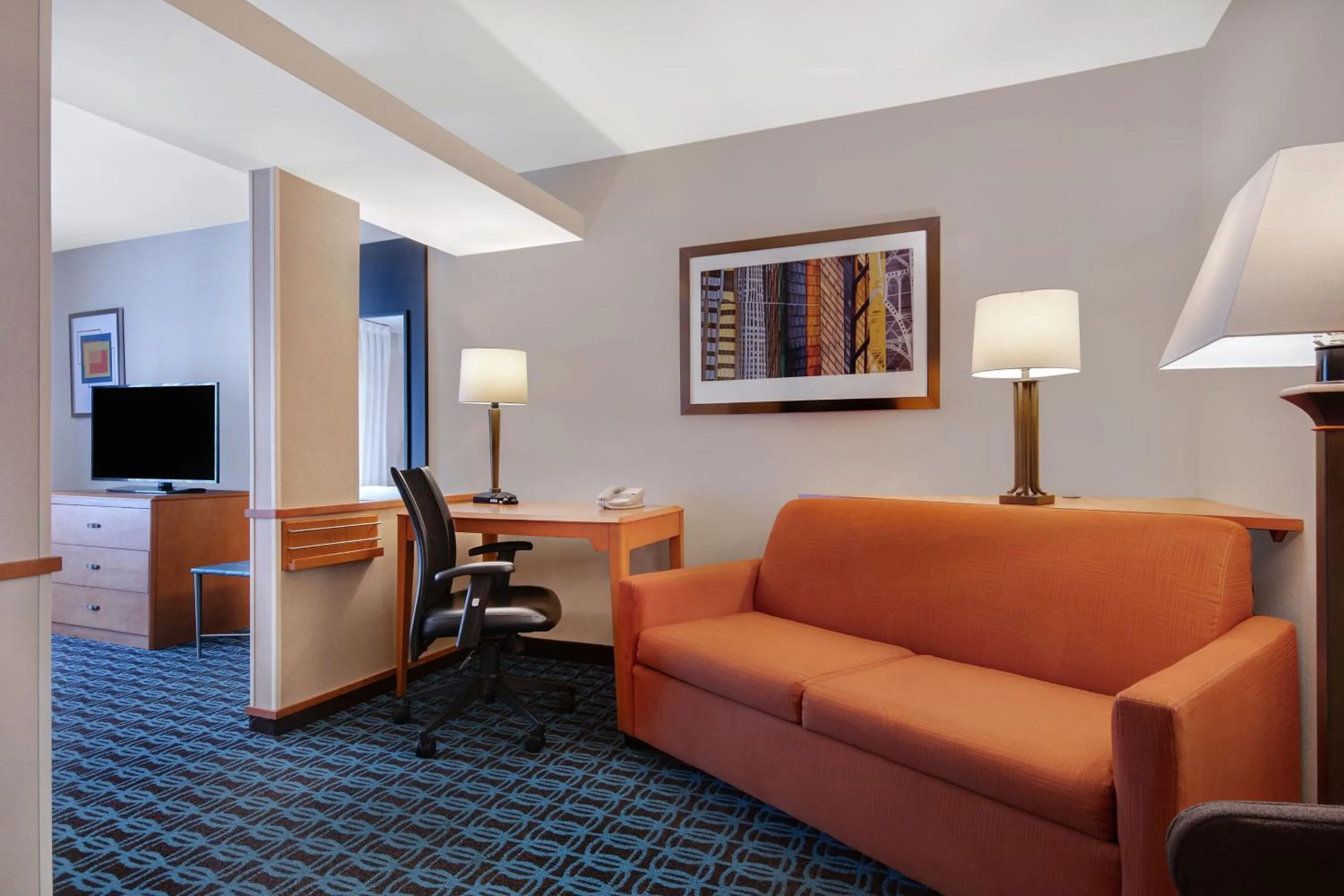 Photo of the whole room in Fairfield Inn & Suites by Marriott Detroit Metro Airport Romulus