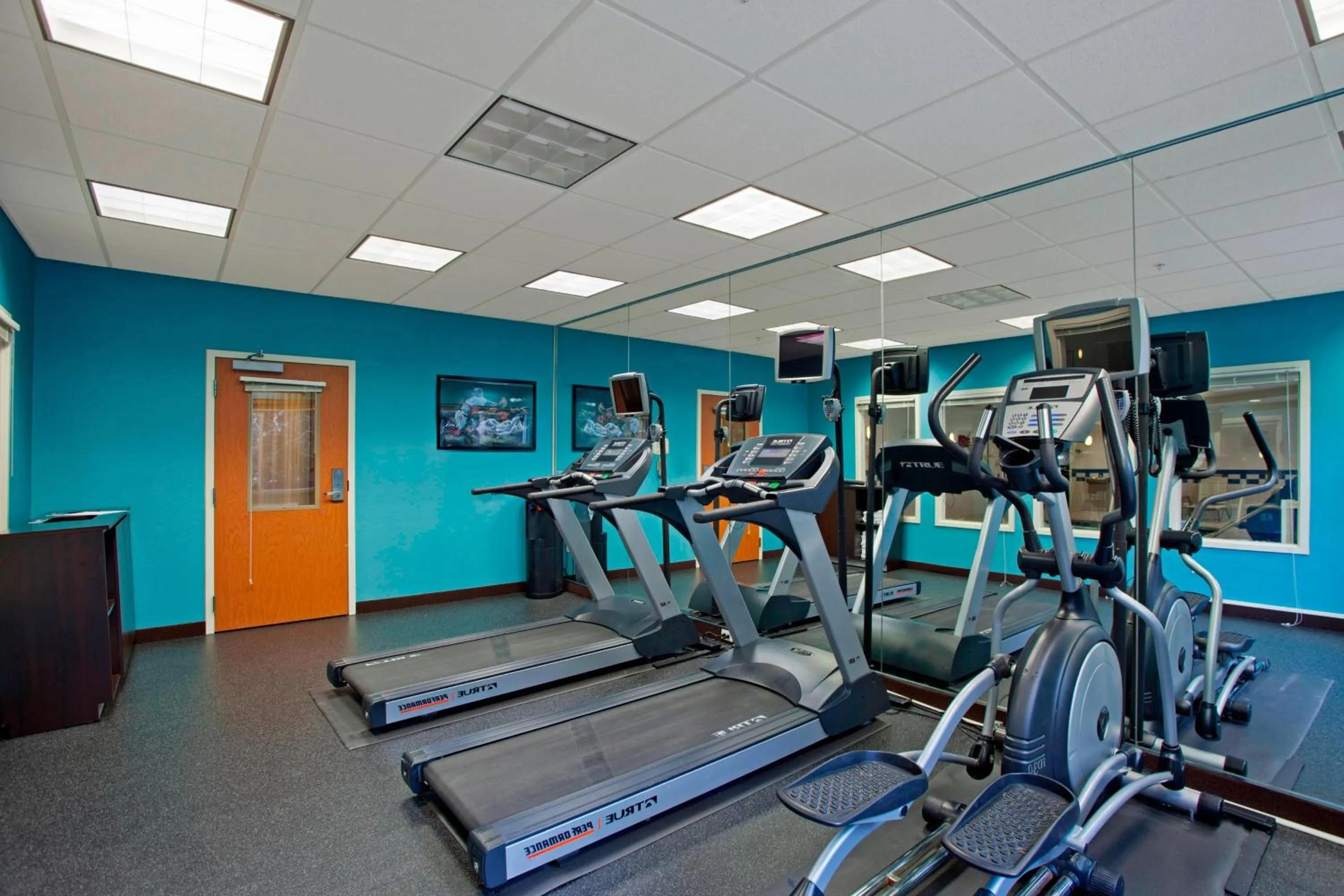 Fitness centre/facilities in Fairfield Inn & Suites by Marriott Detroit Metro Airport Romulus